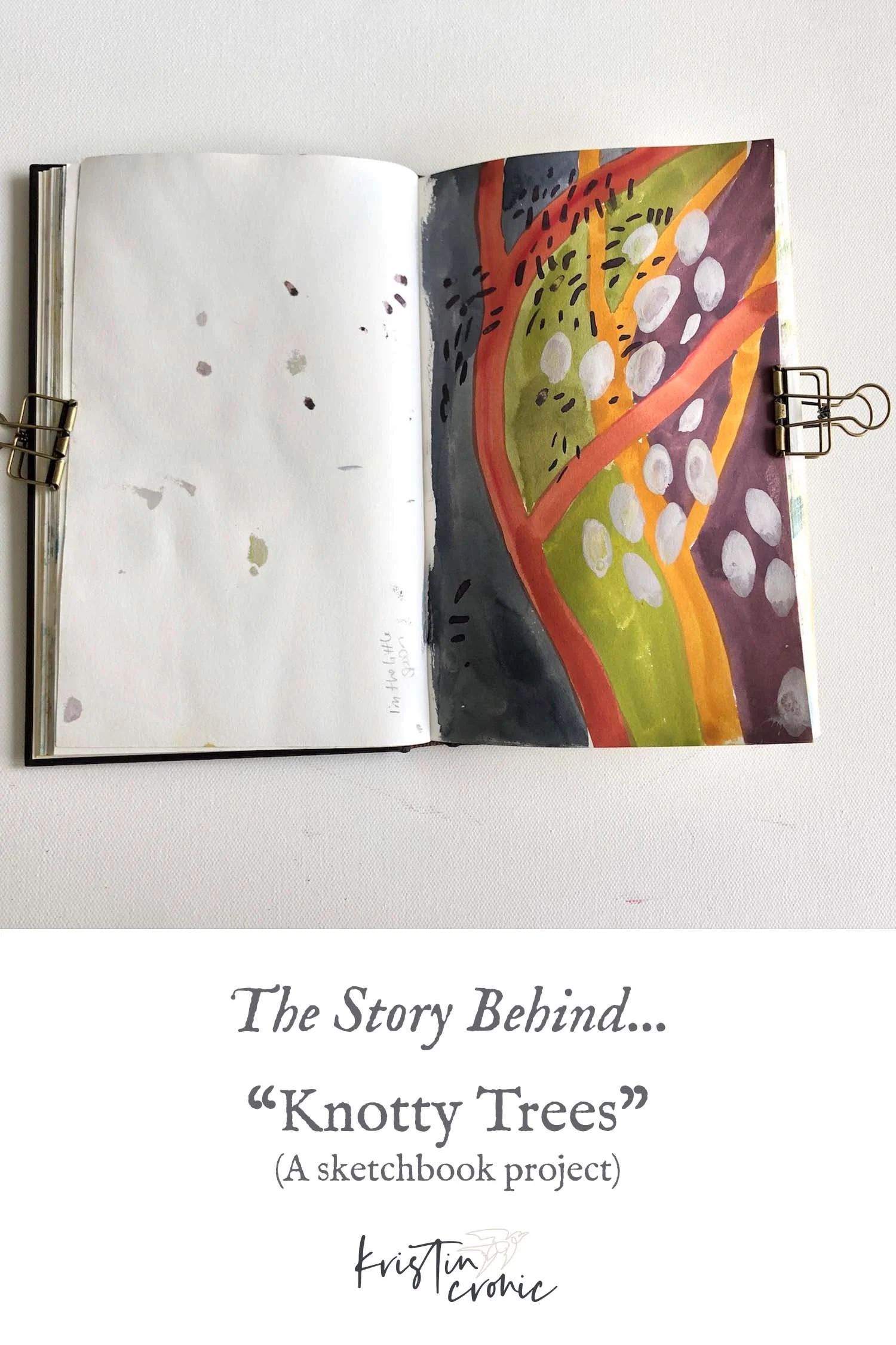Knotty Trees: A Whimsical Sketchbook Project