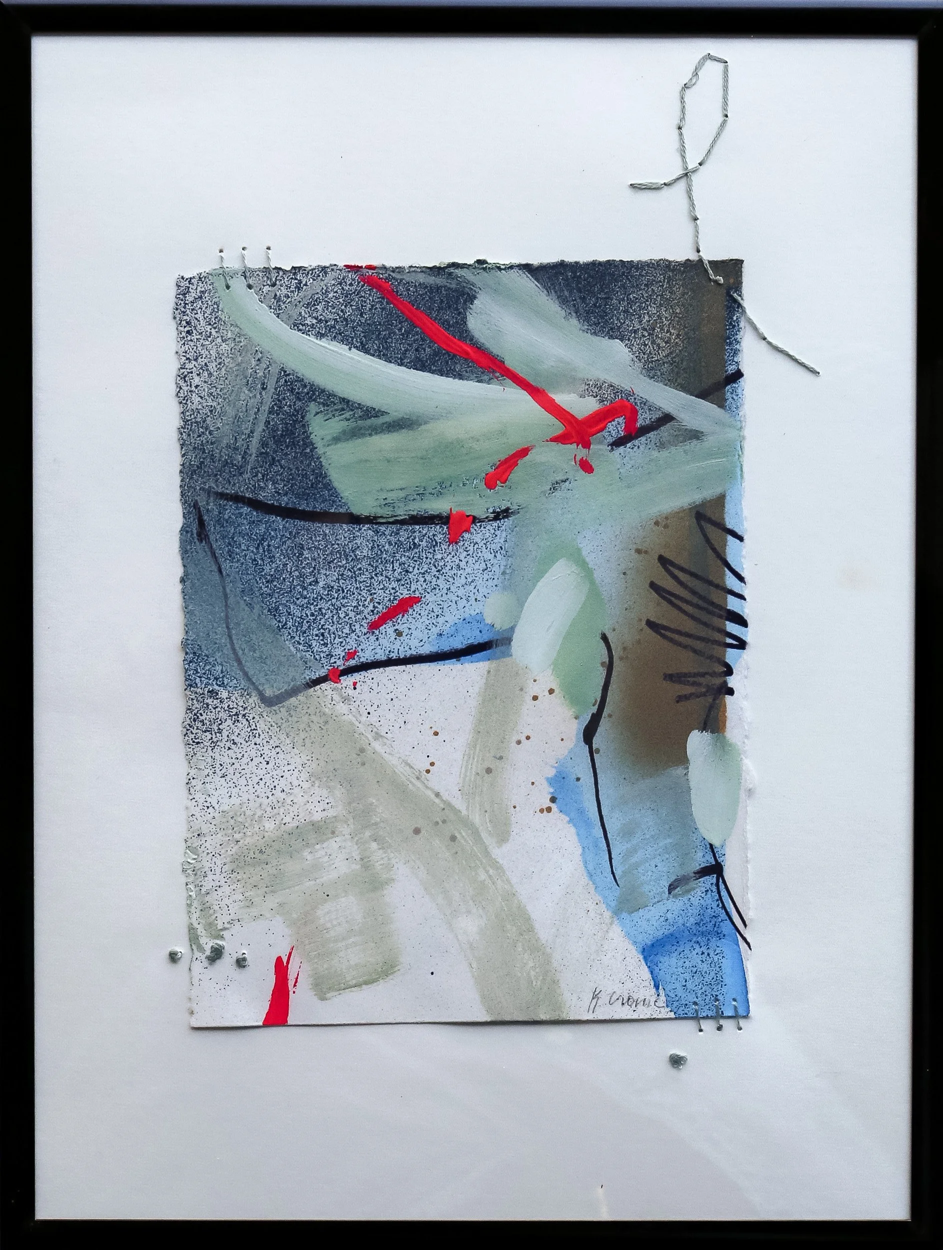 haphazard 1 (Detail), 9_x12_ framed, mixed media on paper, $295, Kristin Cronic-14.jpg