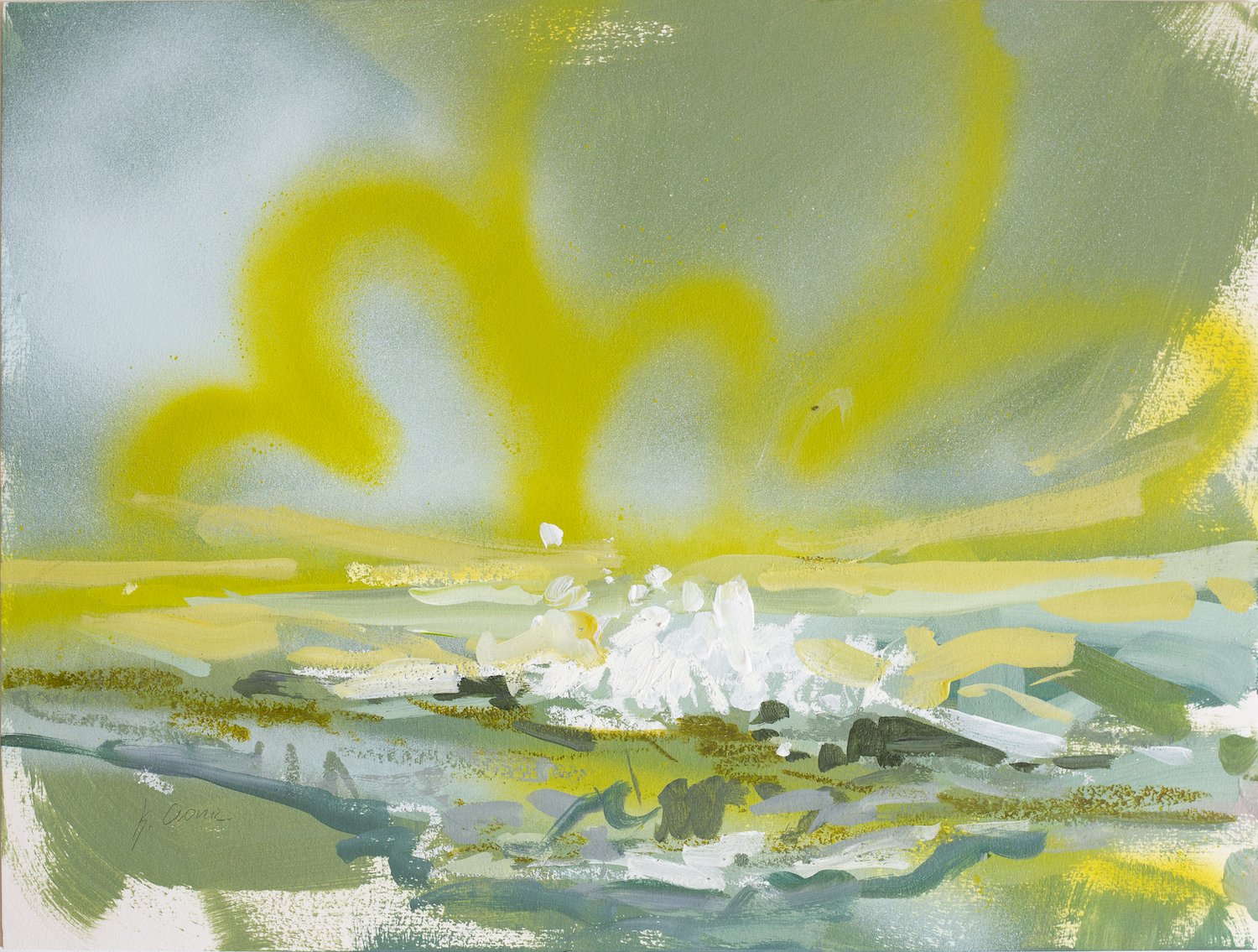 seafoam 4, 11x14 a crylic on board unframed, Kristin Cronic, $175 copy.jpg
