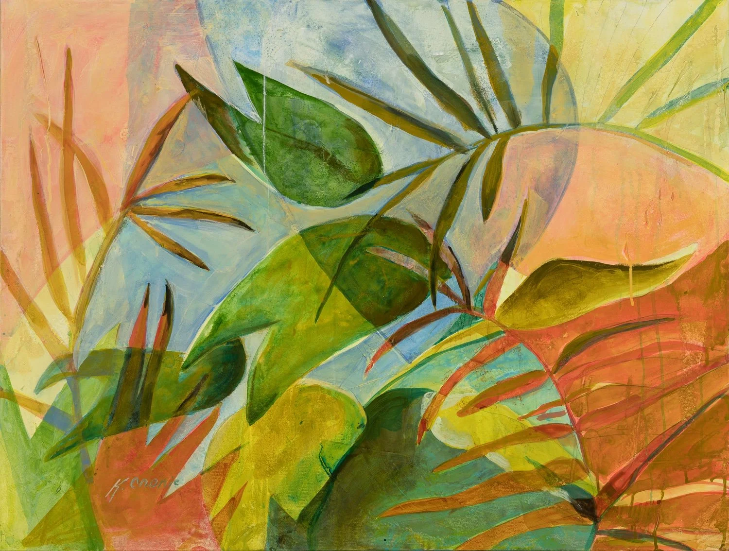 Oasis | 30"x40" Acrylic Painting