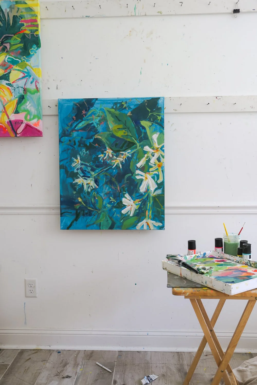 Blue Harmony | 30"x24" Original Acrylic Painting