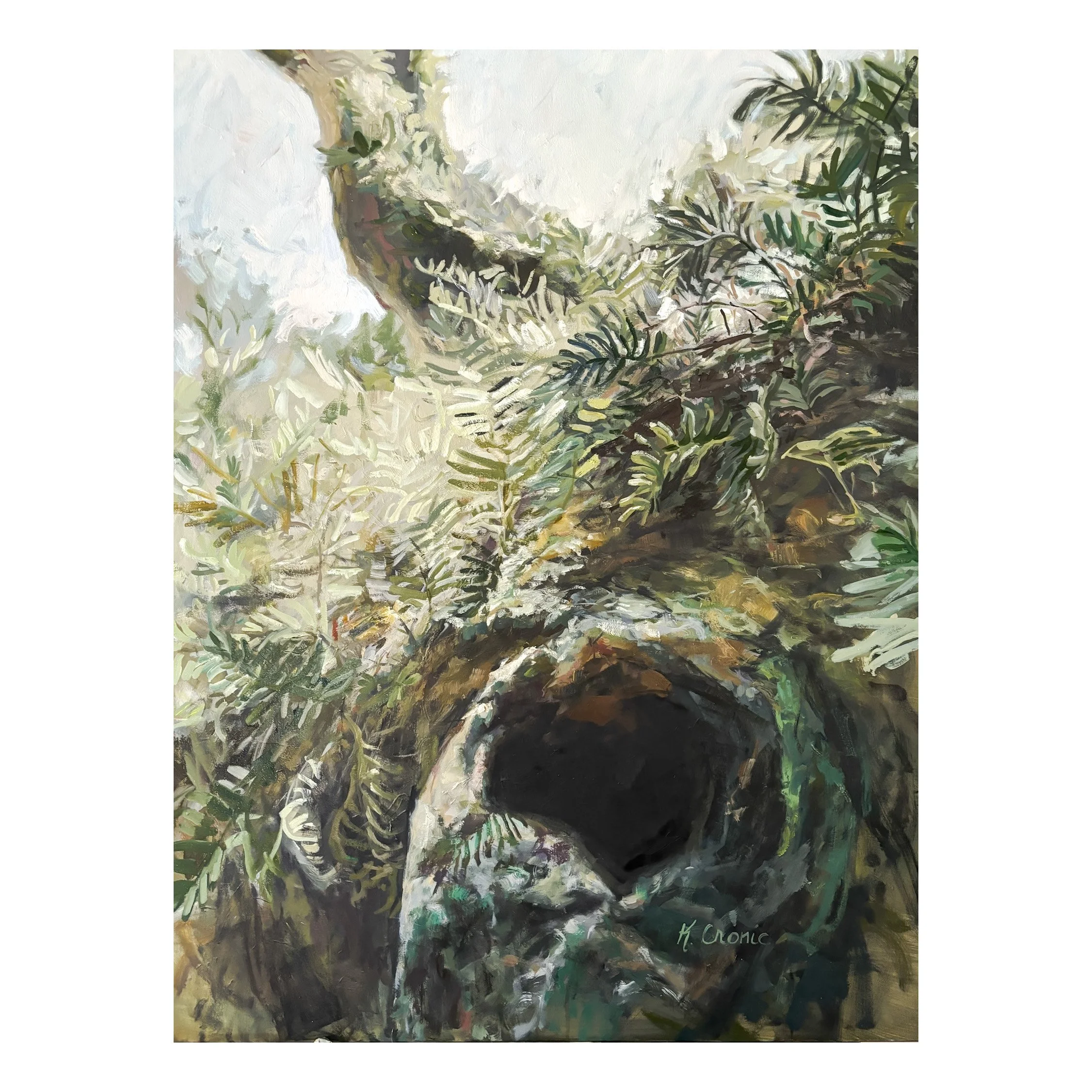 a garden of sorts | 30"x40" Oil Painting