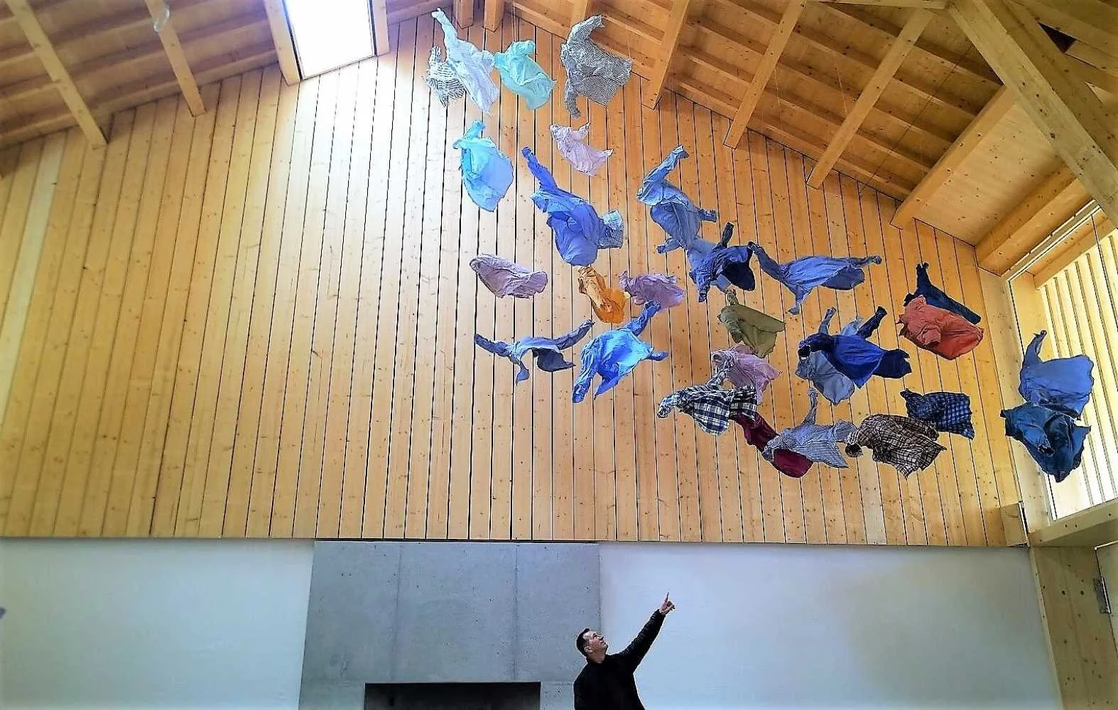 Kaarina Kaikkonen: Blowing in the Wind, 2017. Stiftung Nantesbuch, Germany