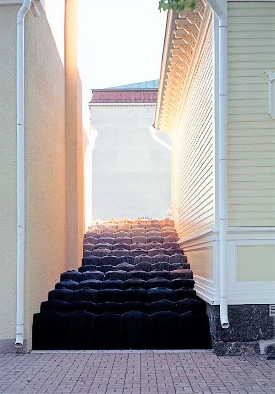 1990. Installation in Kotka, Finland