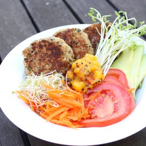 Tasty Tempeh Burgers