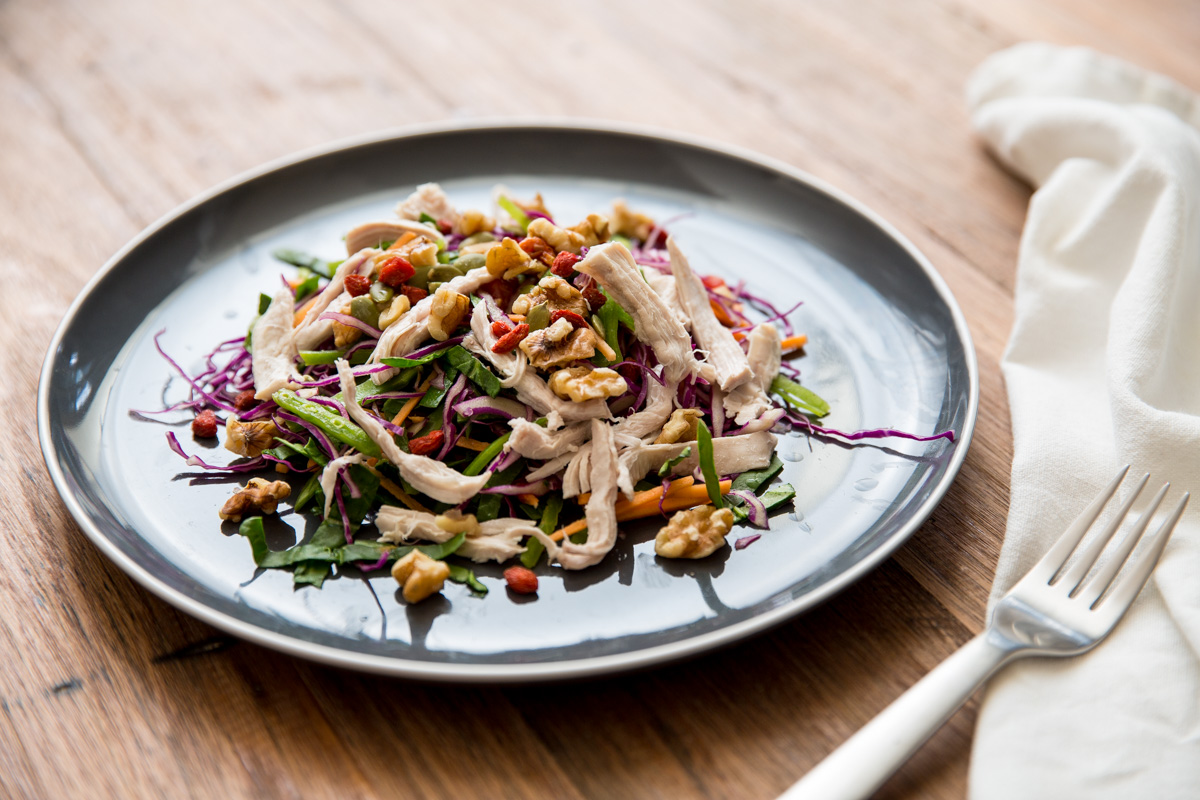 Rainbow Chicken Salad