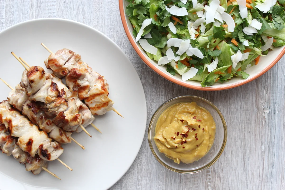 Chicken Satay Skewers