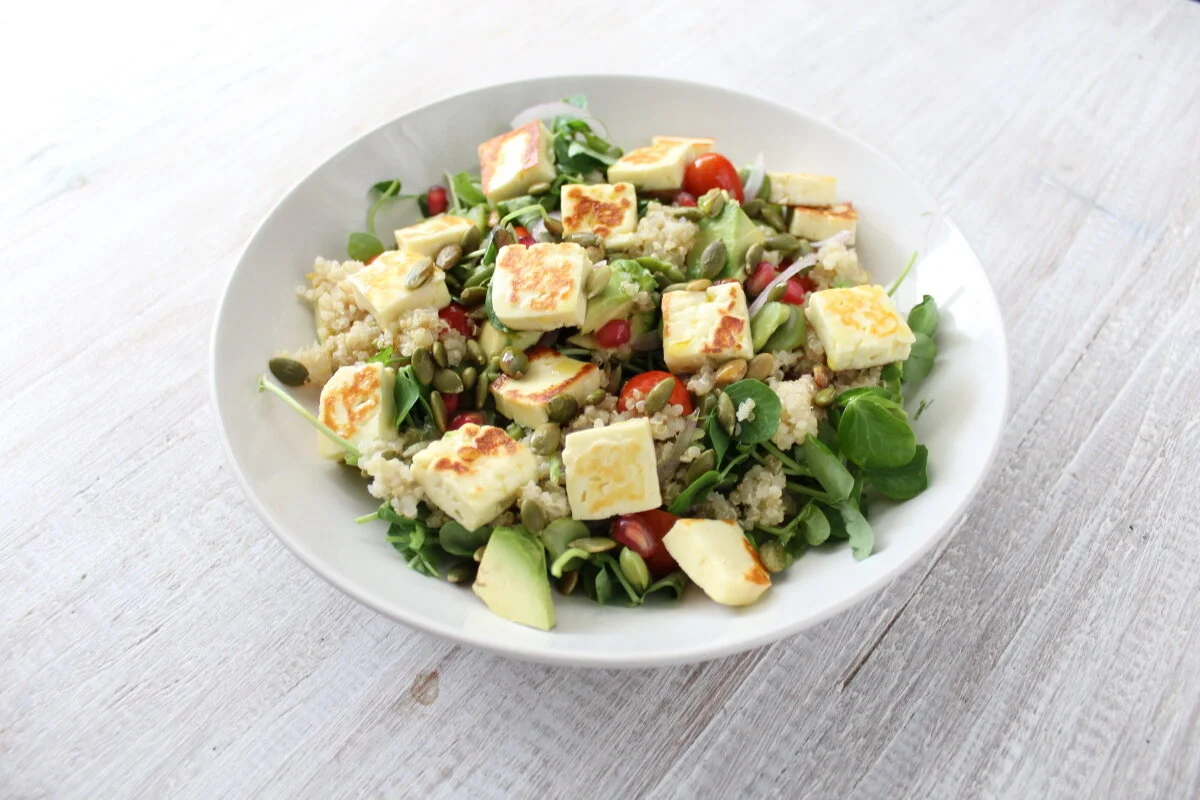 Haloumi &amp; Broad Bean Salad