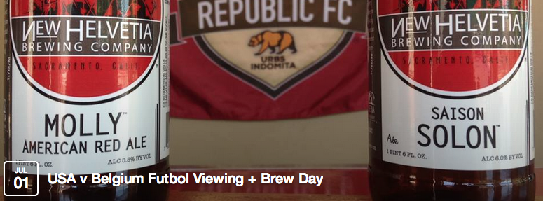WORLD CUP - New Helvetia Brewing Co.