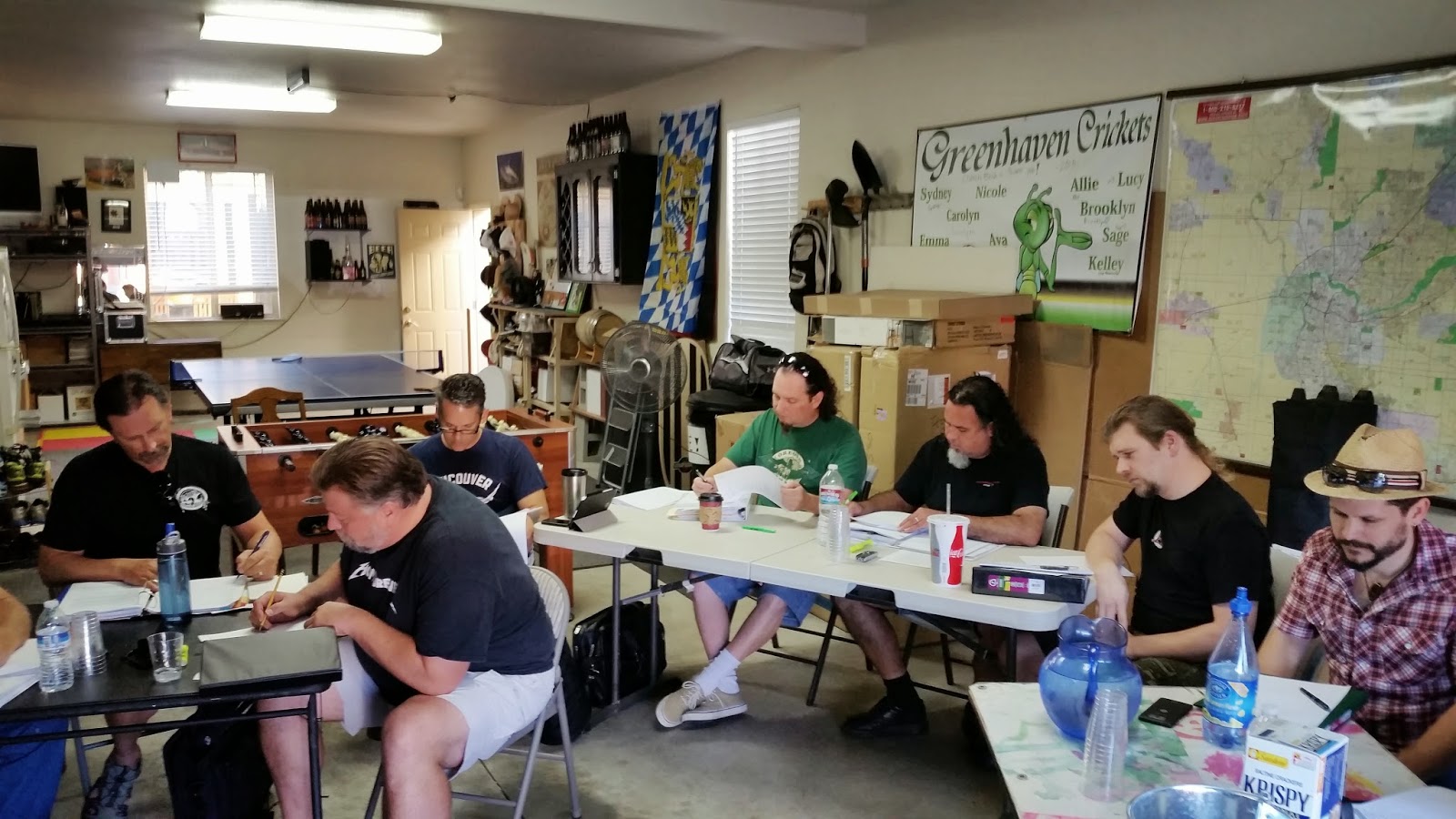 Class in Bob's place