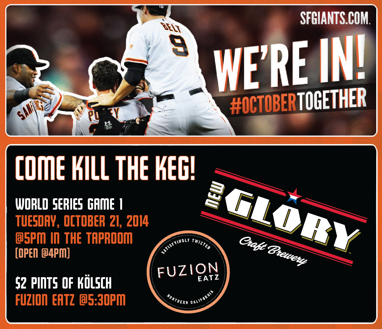 World Series and $2 Pints at New Glory