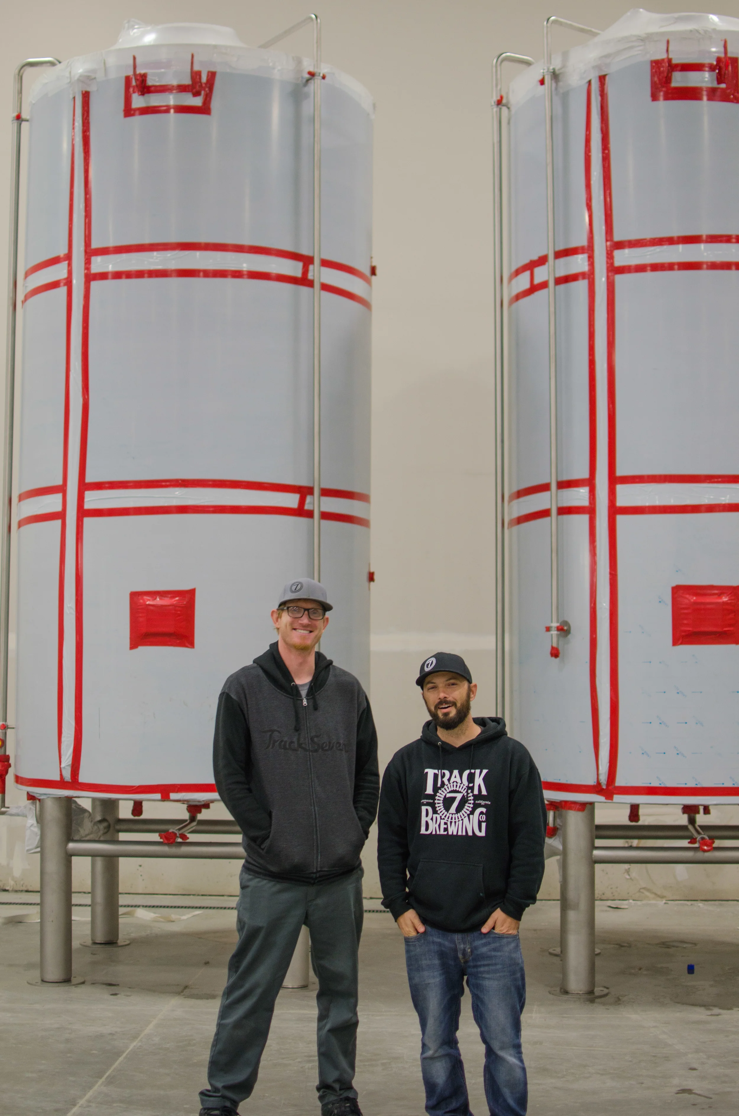 Geoff Scott (Left) and Ryan Graham (Right), Co-Owners of Track 7 Brewing