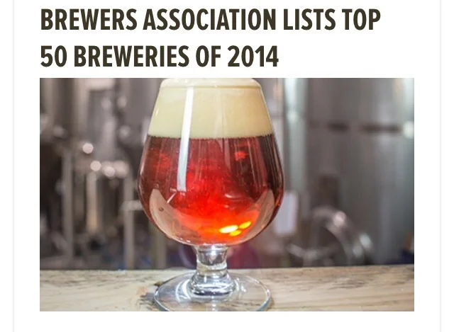 Top 50 Breweries According to The Brewers Association