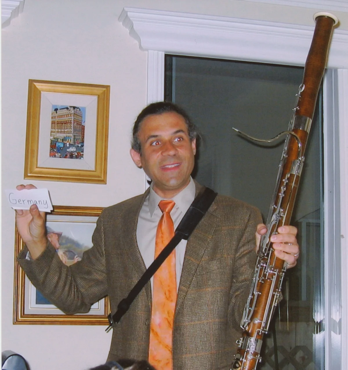 Bill Hunker's bassoon education at the Musical Table