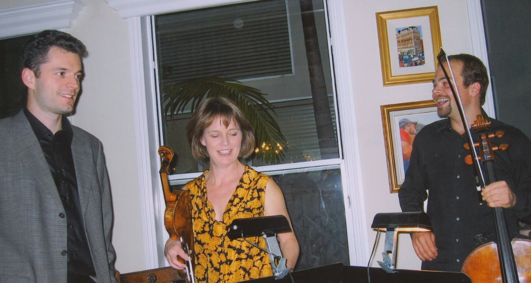 Steven VanHauwaert, Freeman, Laszlo Mezo, piano trio at The Musical Table