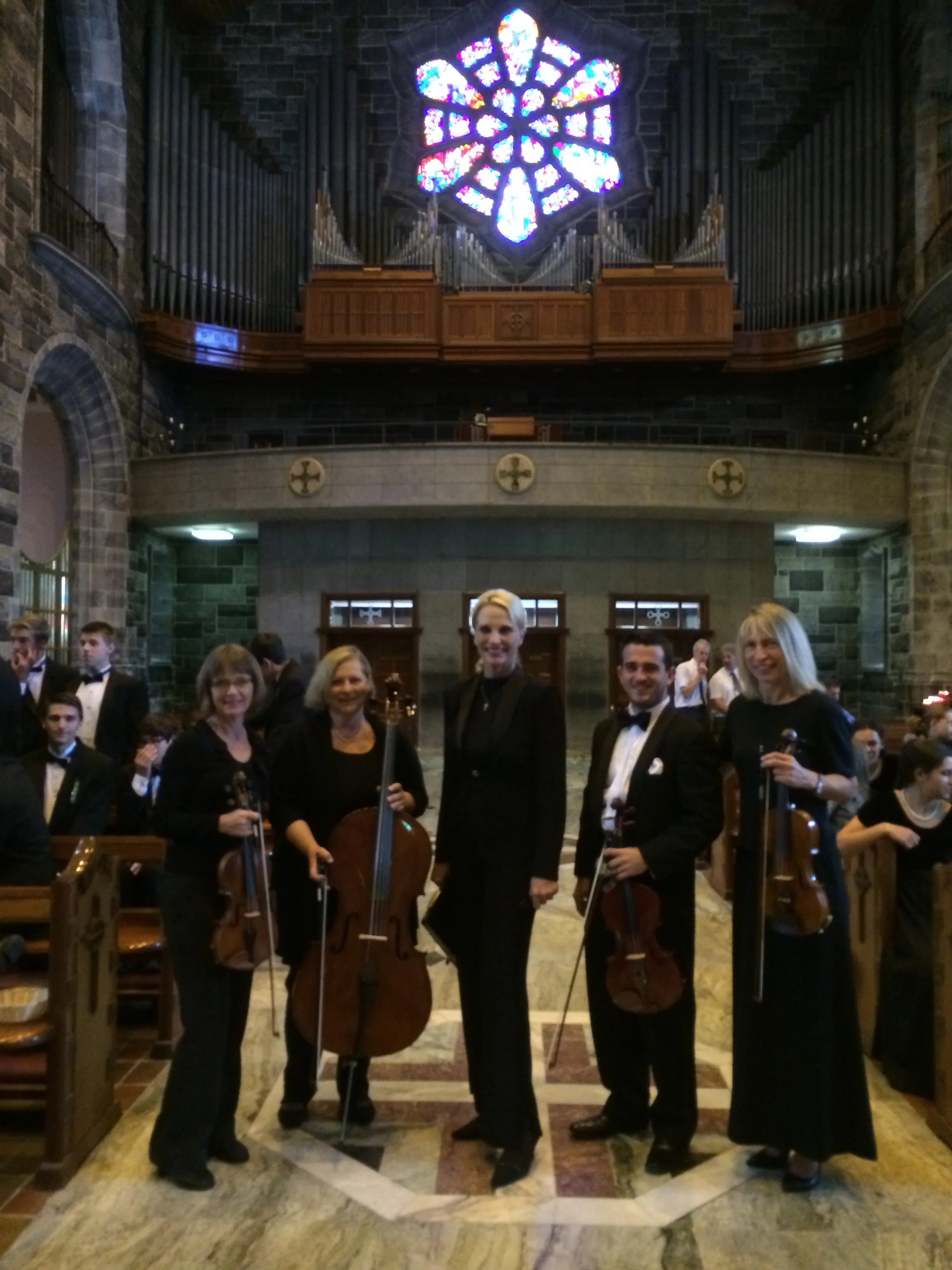 Newport String Quartet on tour in Ireland