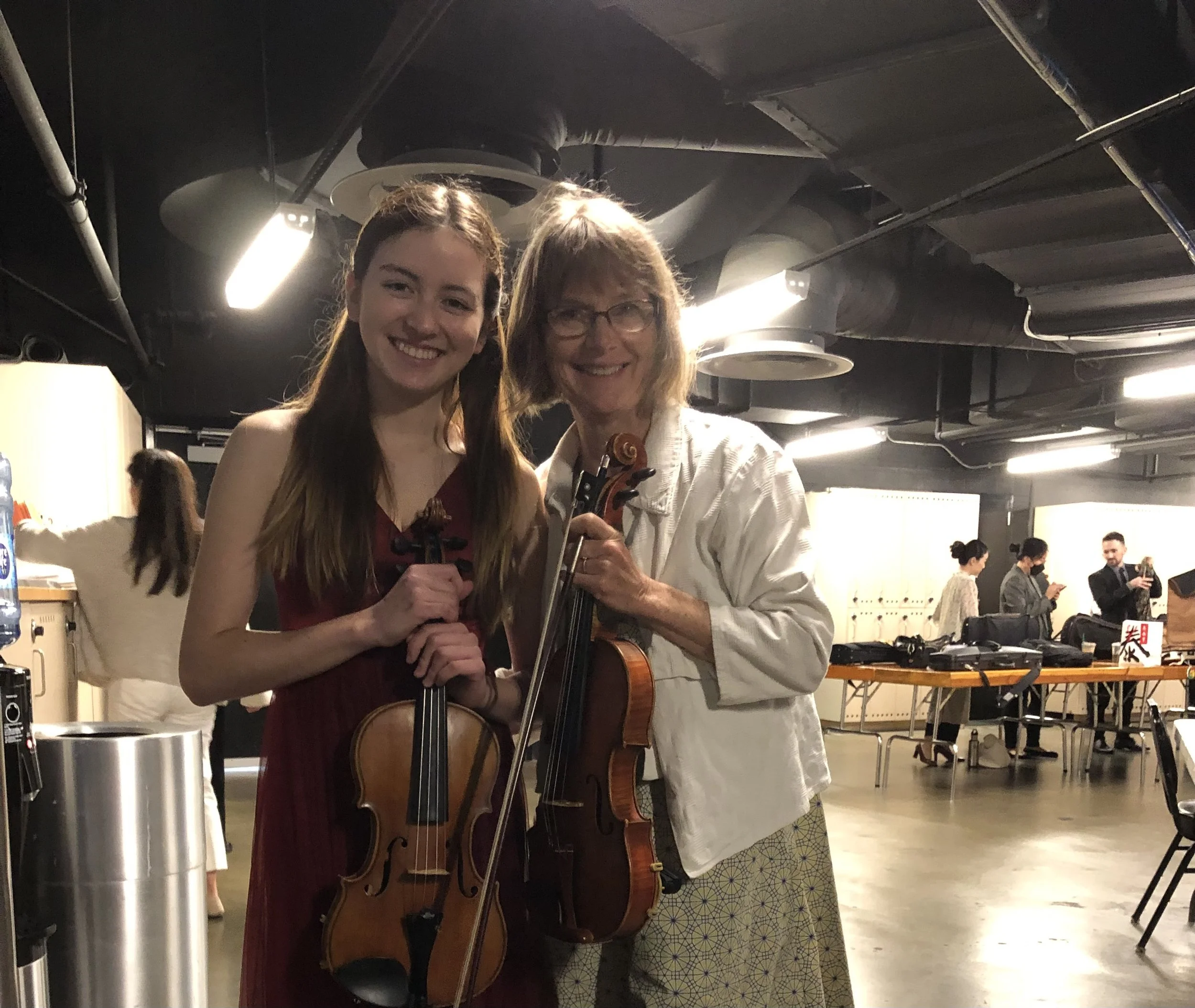 Side-by-Side at Pacific Symphony with Concertmaster Lyndsey
