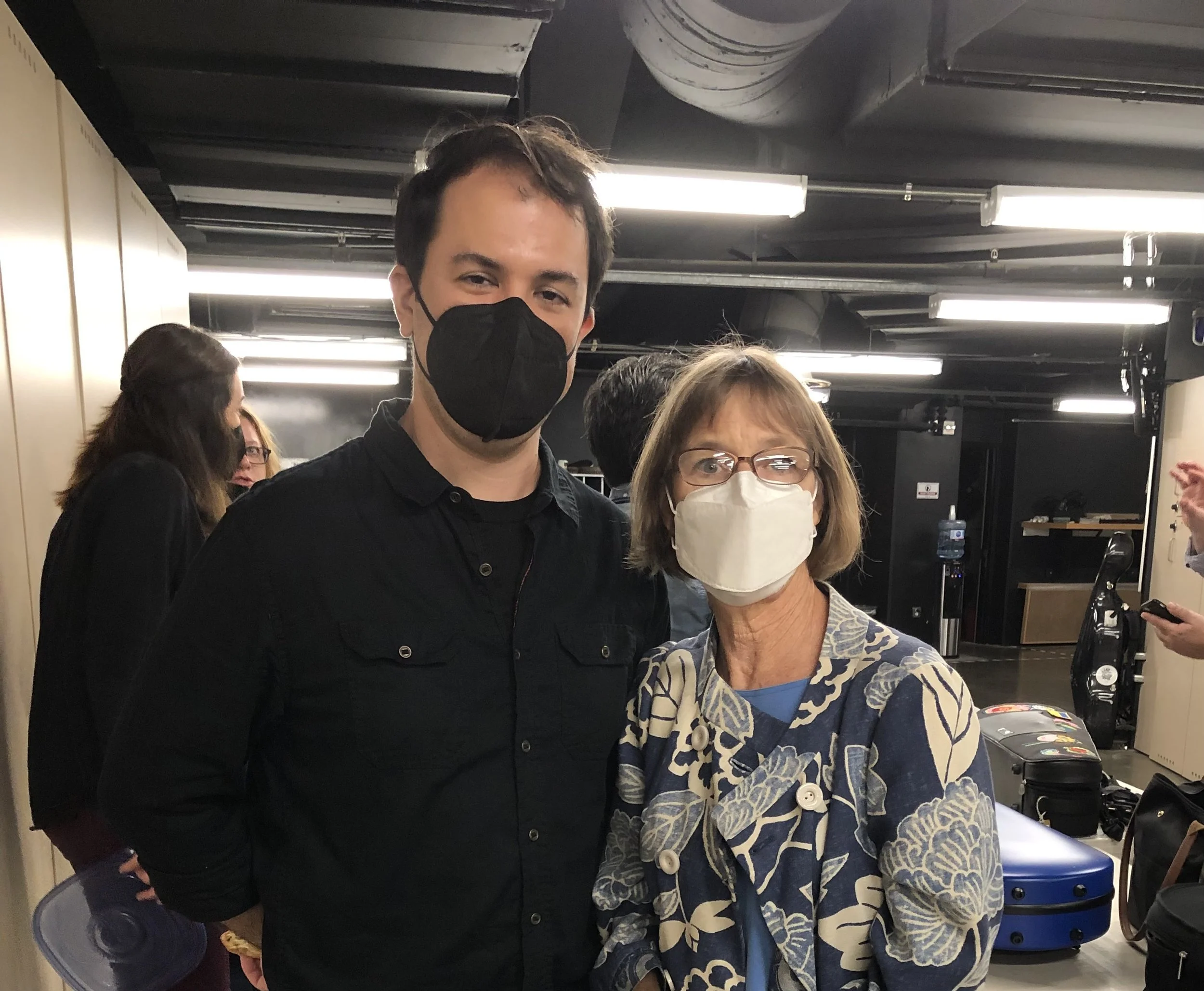 Working with former students.