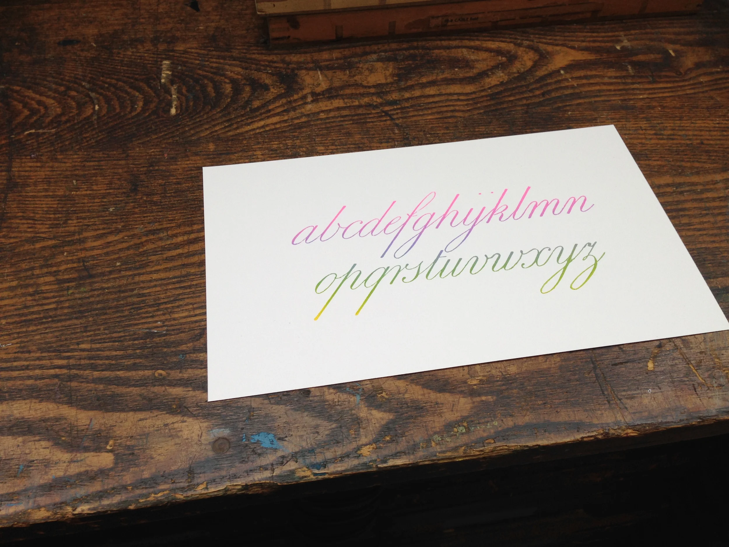  Letterpress | hand inked&nbsp; 