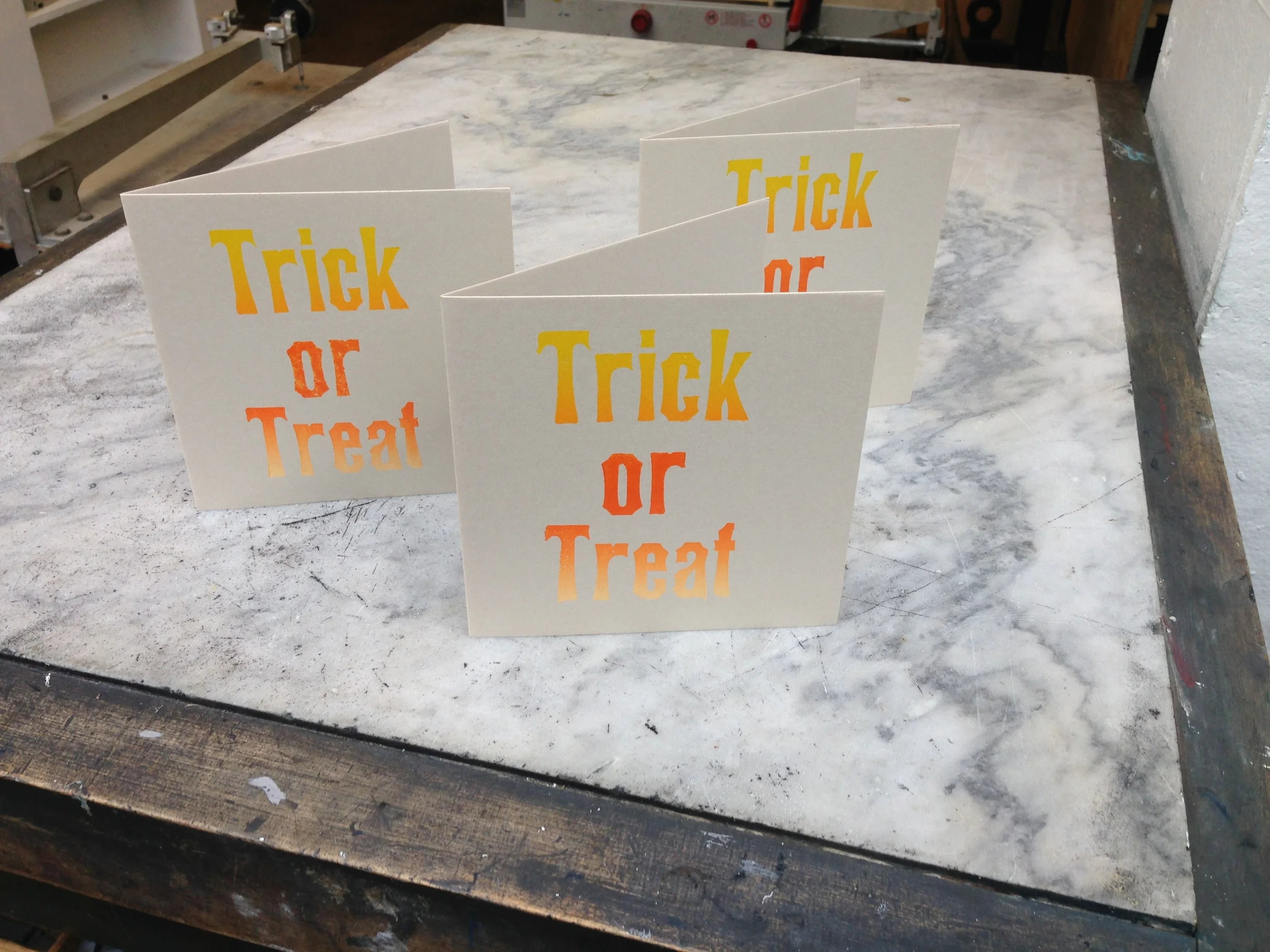  Letterpress | wood type | hand inked 