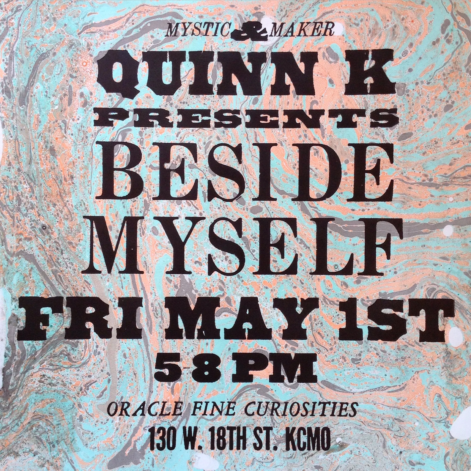  Letterpress | lead and wood type | paper marbling&nbsp; 