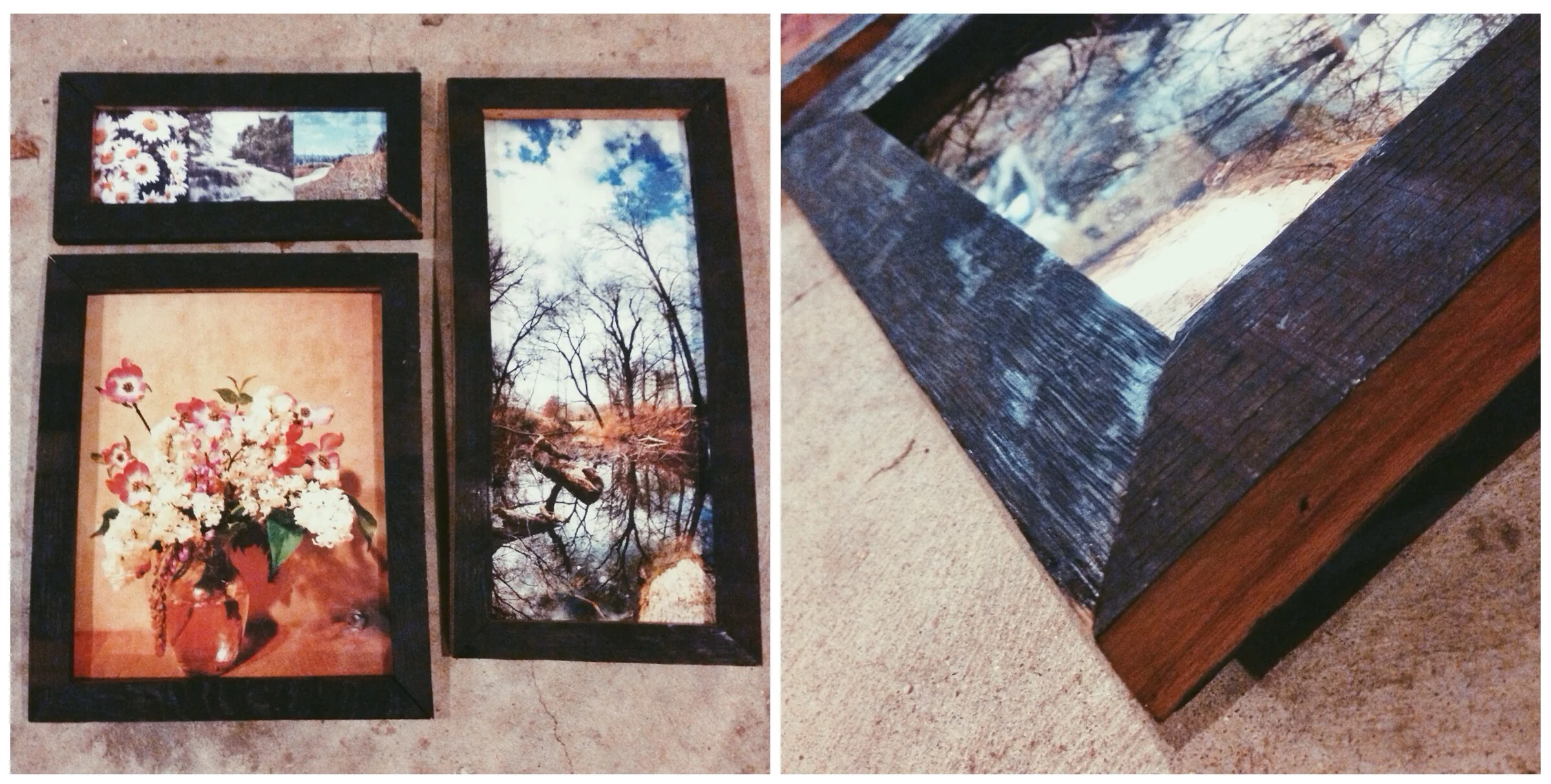 750four's Contribution to the Botanica Fundraiser: Three photographic pieces by Thomas Johns including custom-made frames built with authentic Jim Beam bourbon barrel staves donated by the fine wood artisans of Louisville's own Cohen Wood.