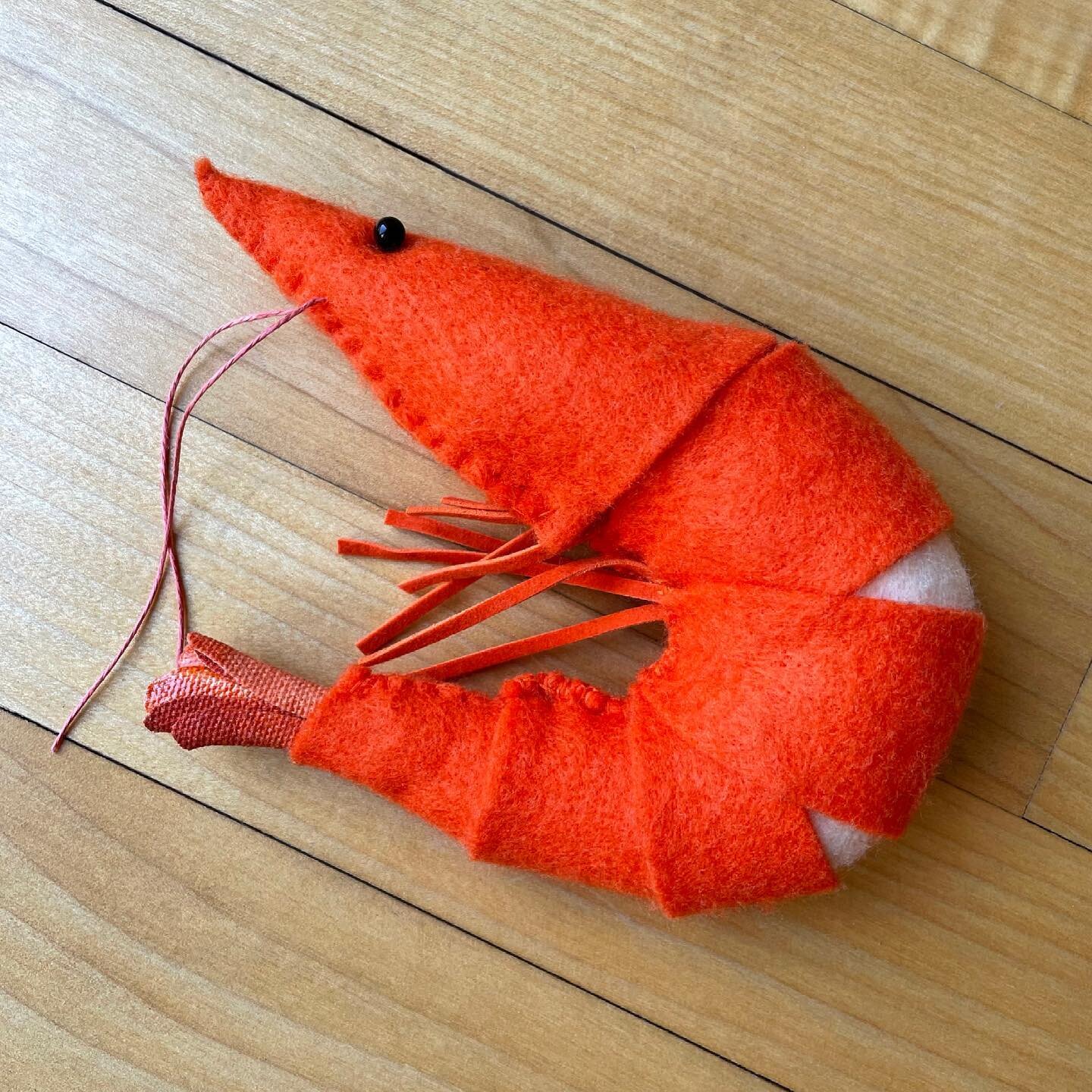 I made Mara a lot of things this past year, this one is my favorite 🦐 #handmade 

#felttoys #handmadetoys #diy #pandemicprojects