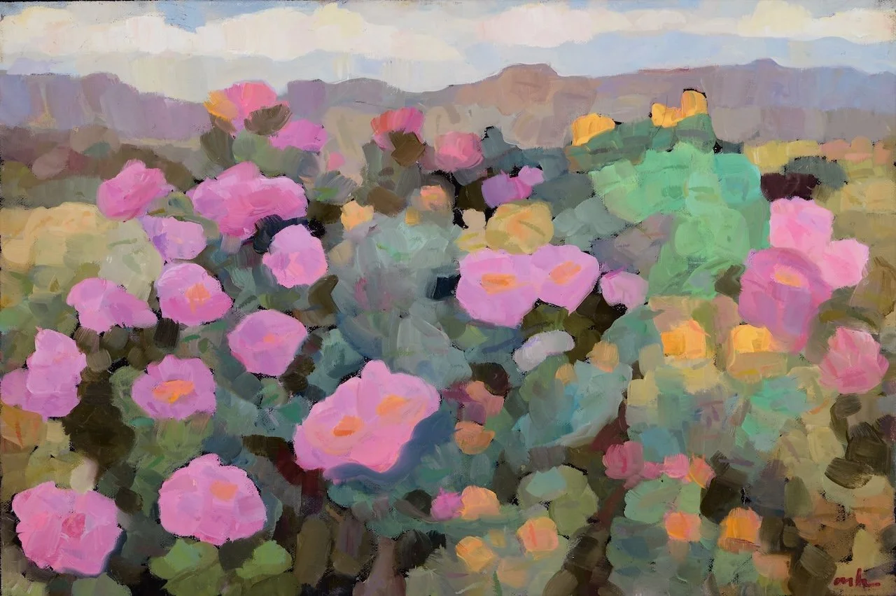 Blossoms of The Cholla