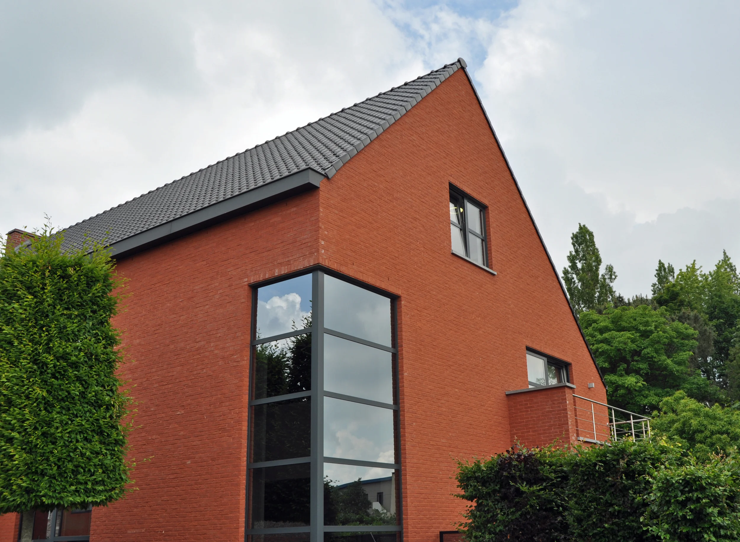 Halfopen residentiële bebouwing