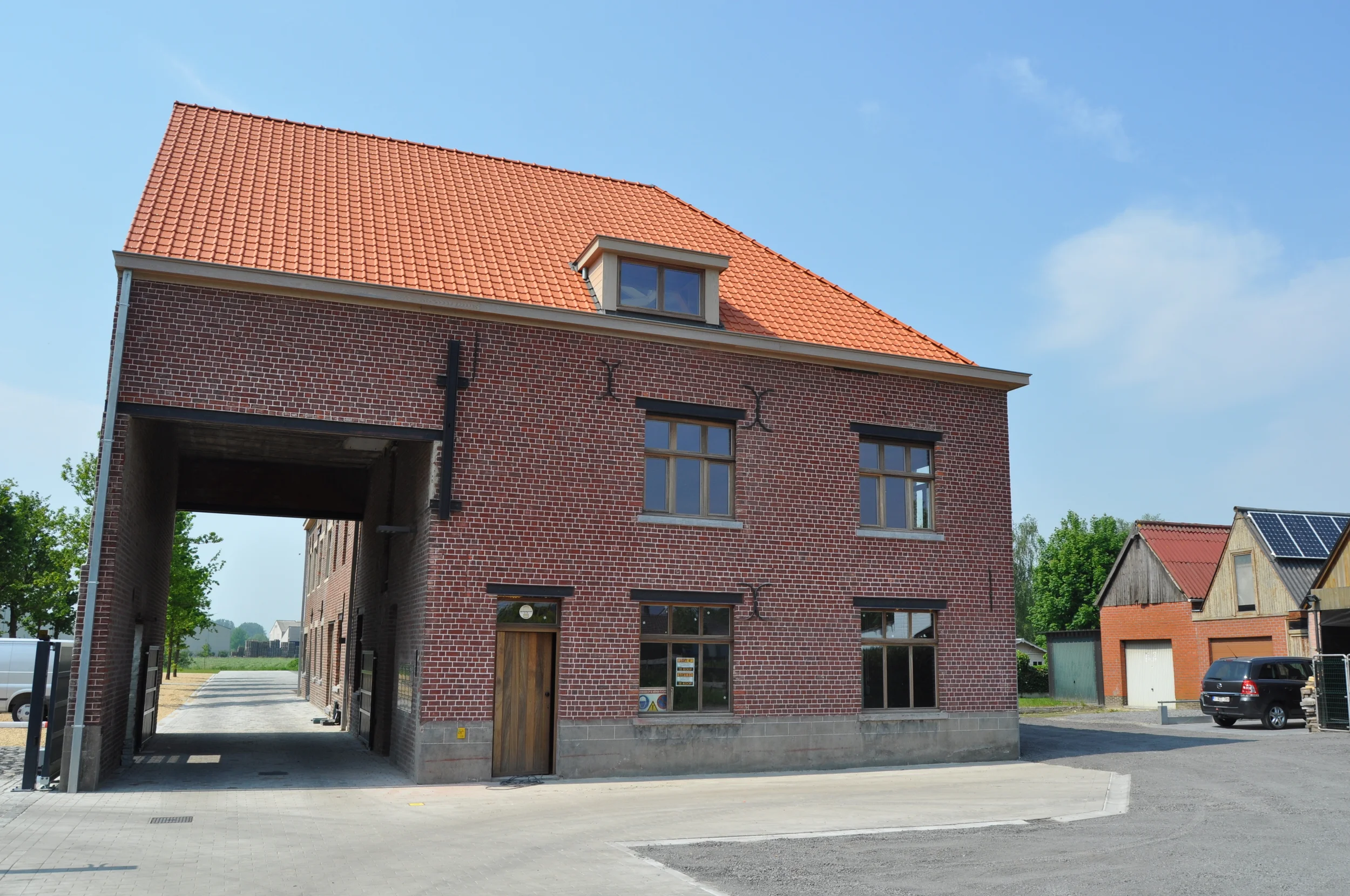 Renovatie poortgebouw