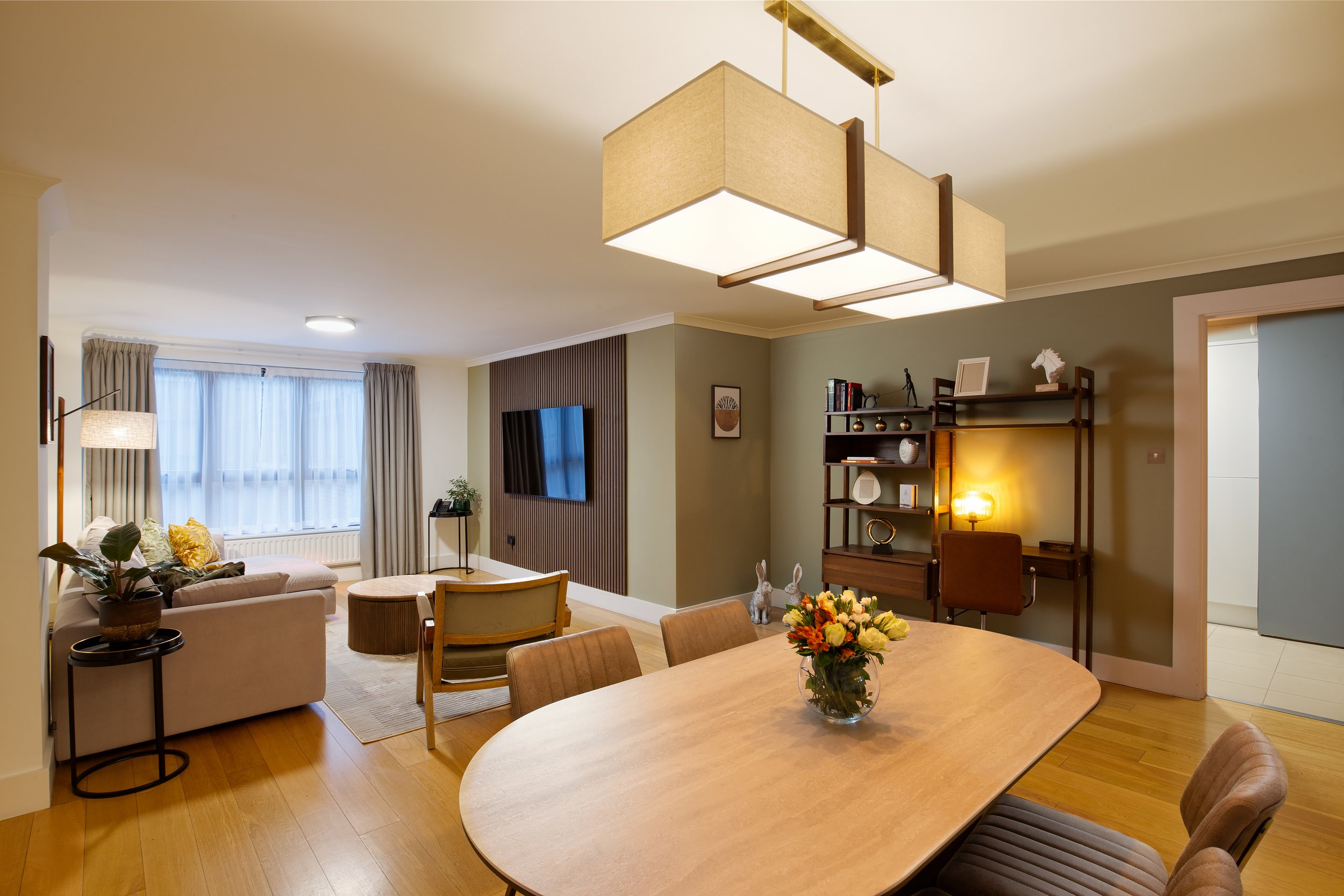 Deluxe Two Bedroom Apartment – Lounge &amp; Dining Area