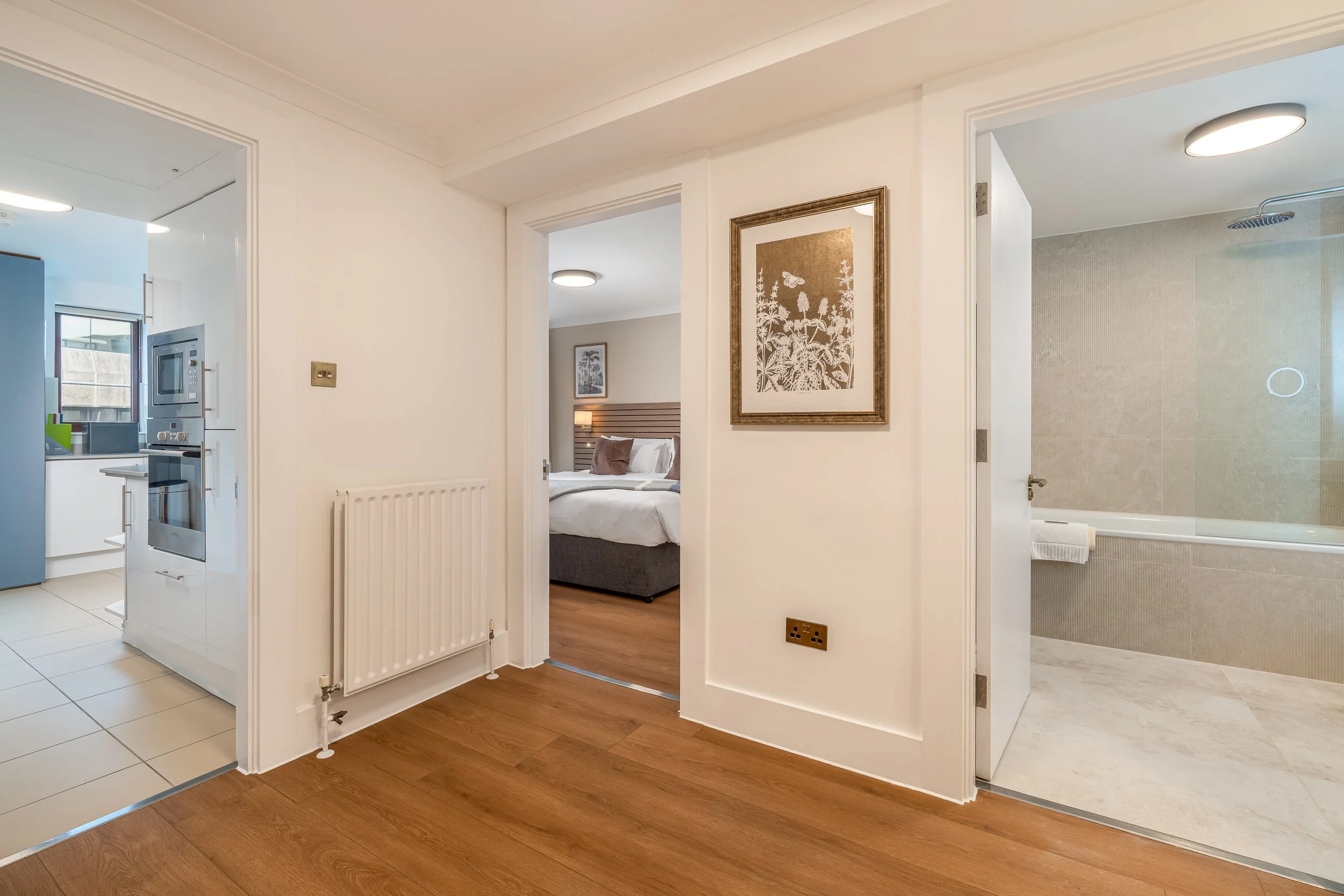 Premium 1 Bed - Kitchen, Bedroom and Bathroom.jpg