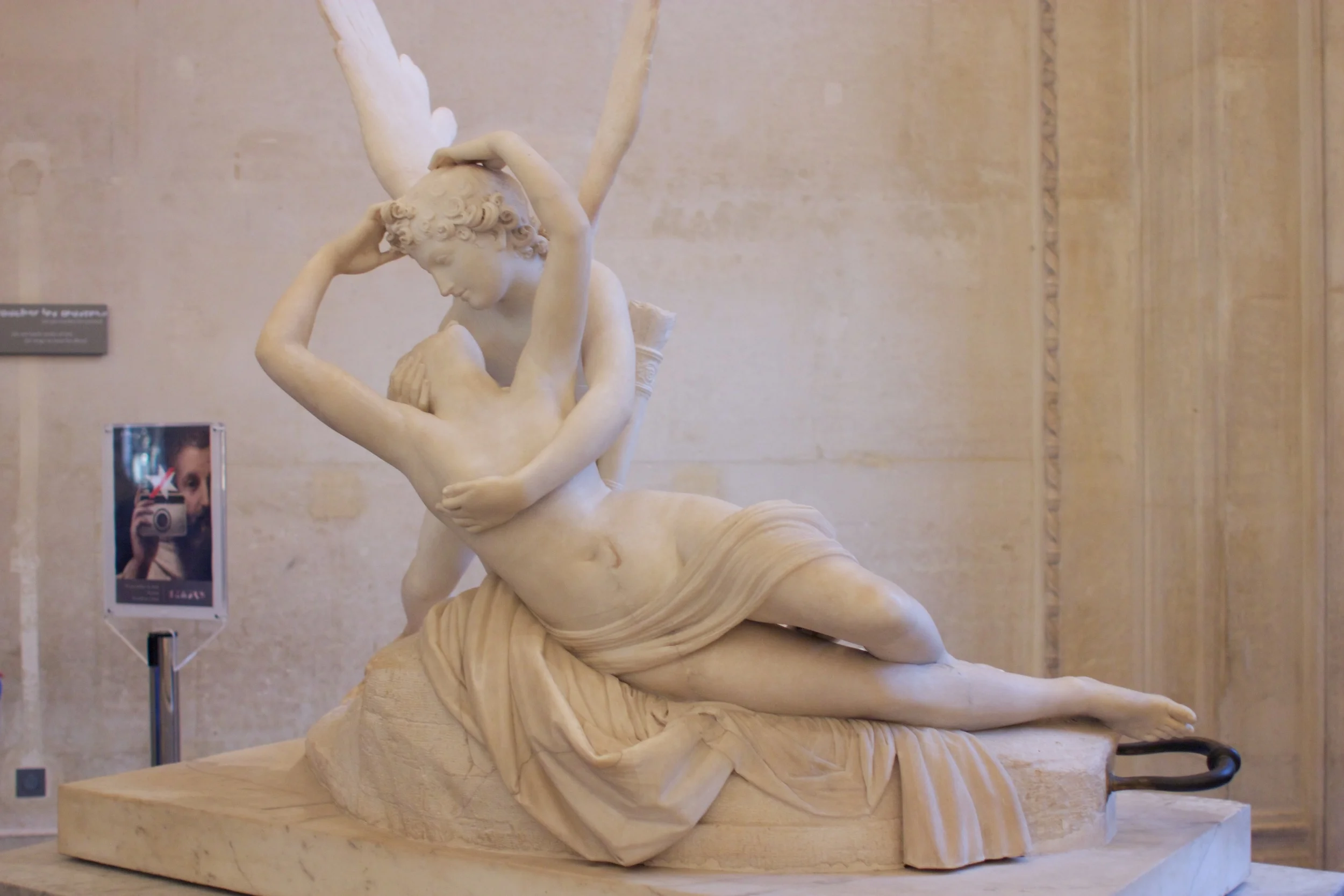 Psyche Revived by Cupid's Kiss『アムールとプシュケ』