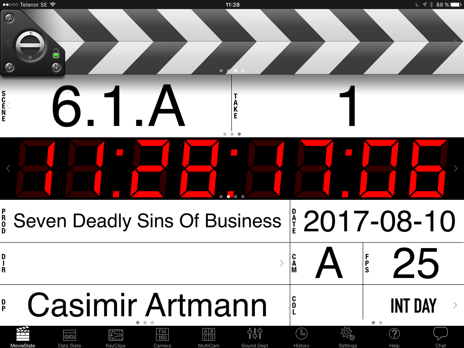 Pre-production - Naming of scenes and shots — Artmann Media
