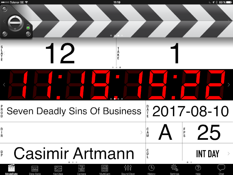Pre-production - Naming of scenes and shots — Artmann Media