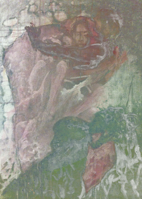 AKT MIT HUNDEN 2014 / Pigmentdruck auf Papier