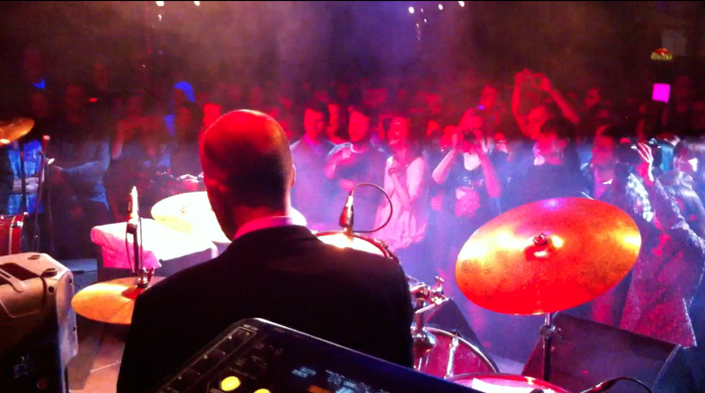 Six Drummers in Moscow