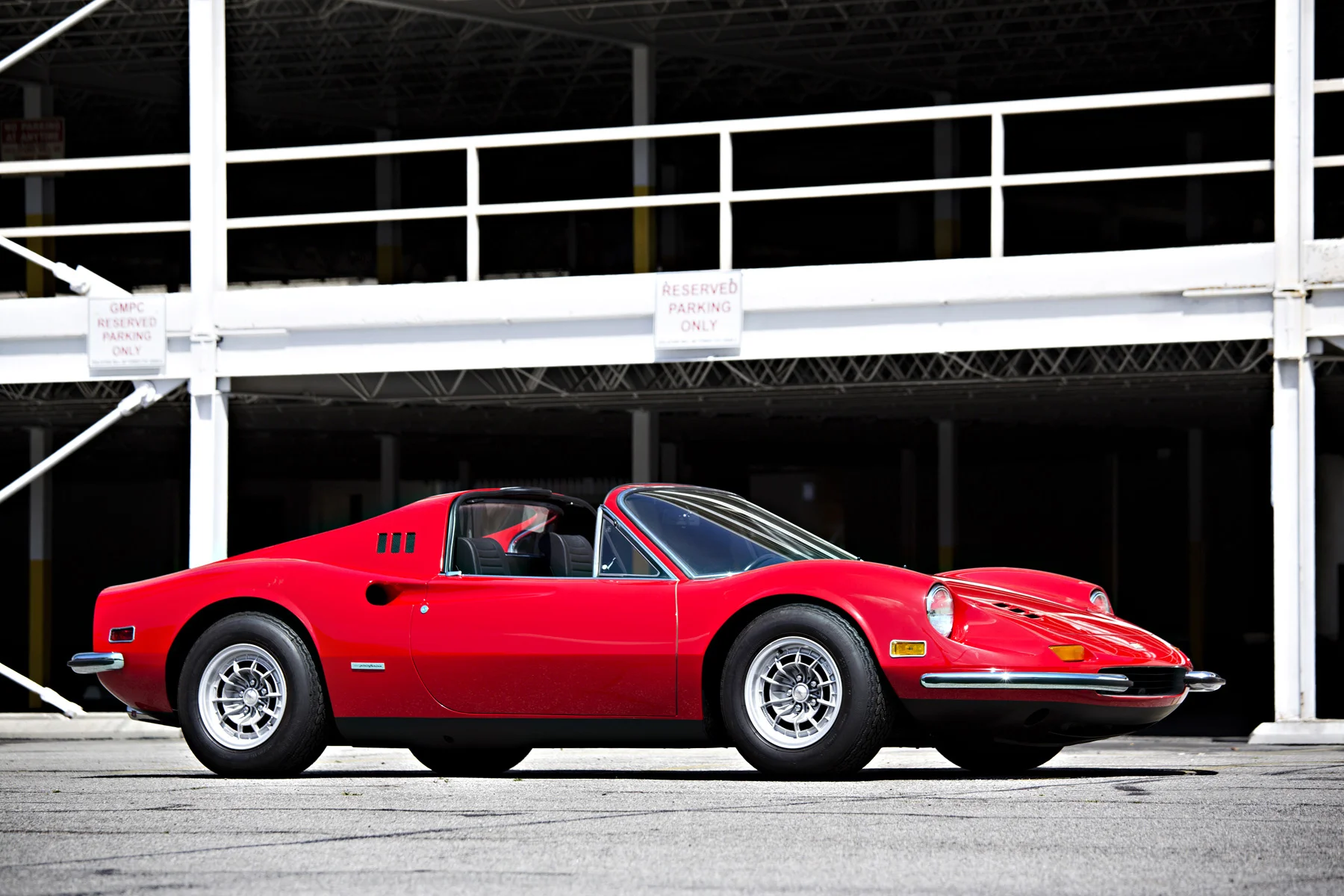 On the block: 1974 Ferrari Dino 246 GTS (Estimate: $350,000 - $425,000). Image courtesy Gooding & Company.