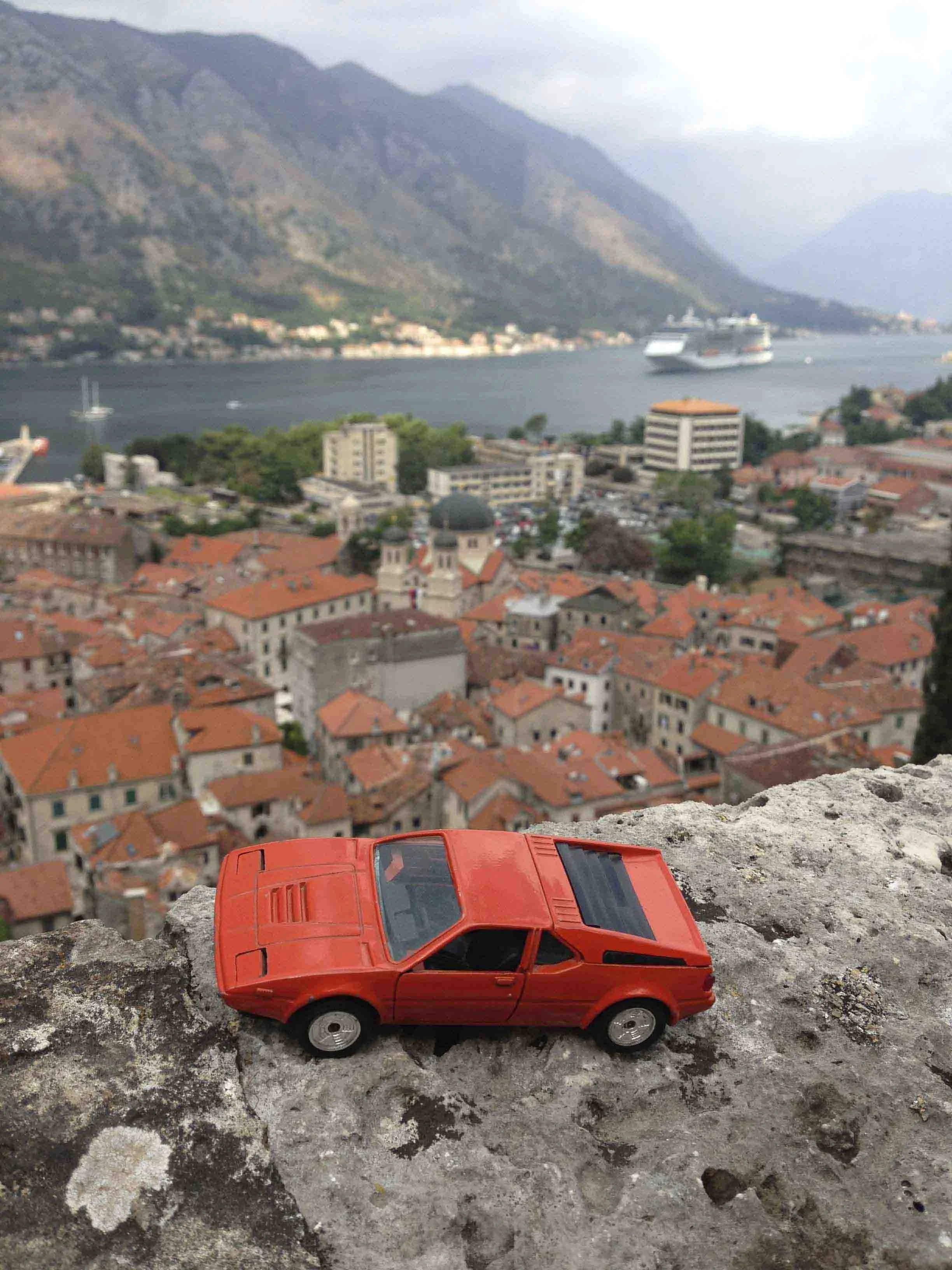 BMW M1 in Kotor, Montenegro