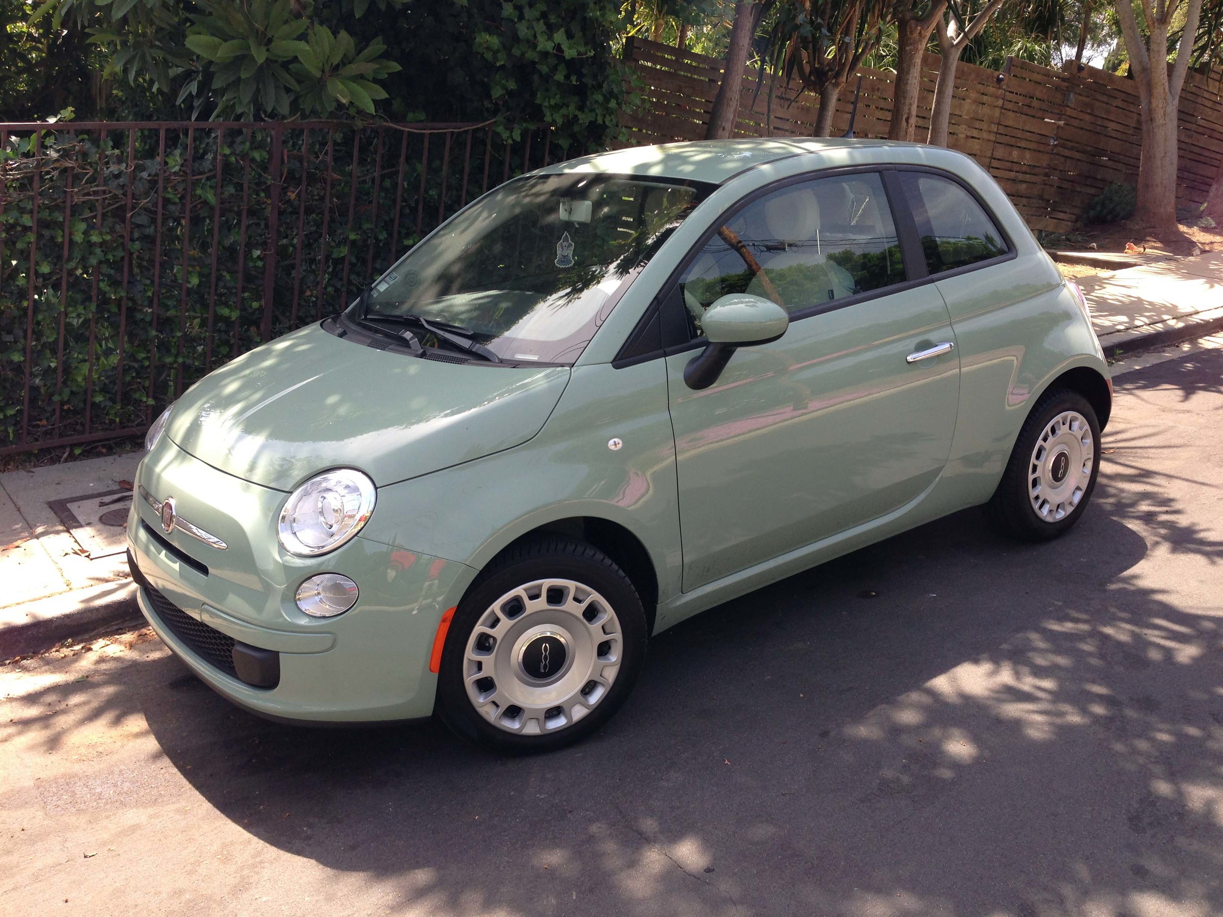 FIAT 500 in Verde Chiaro