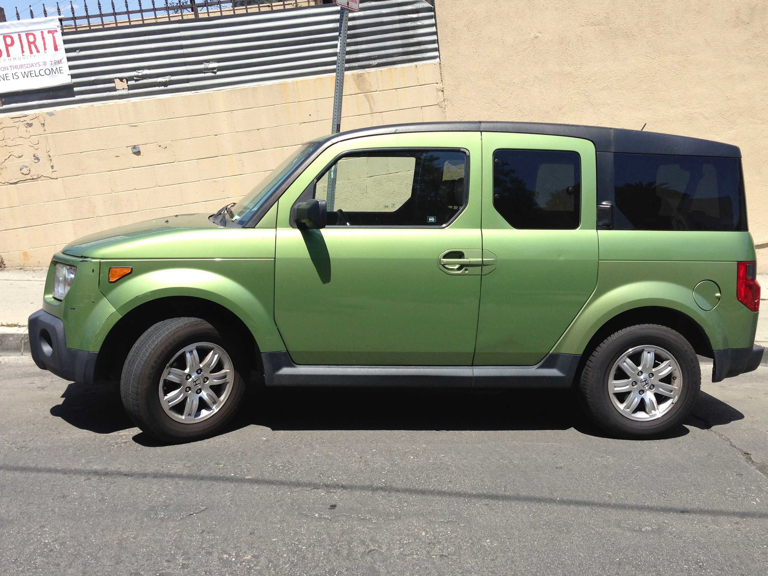 Honda Element (now discontinued) in Galapagos Green