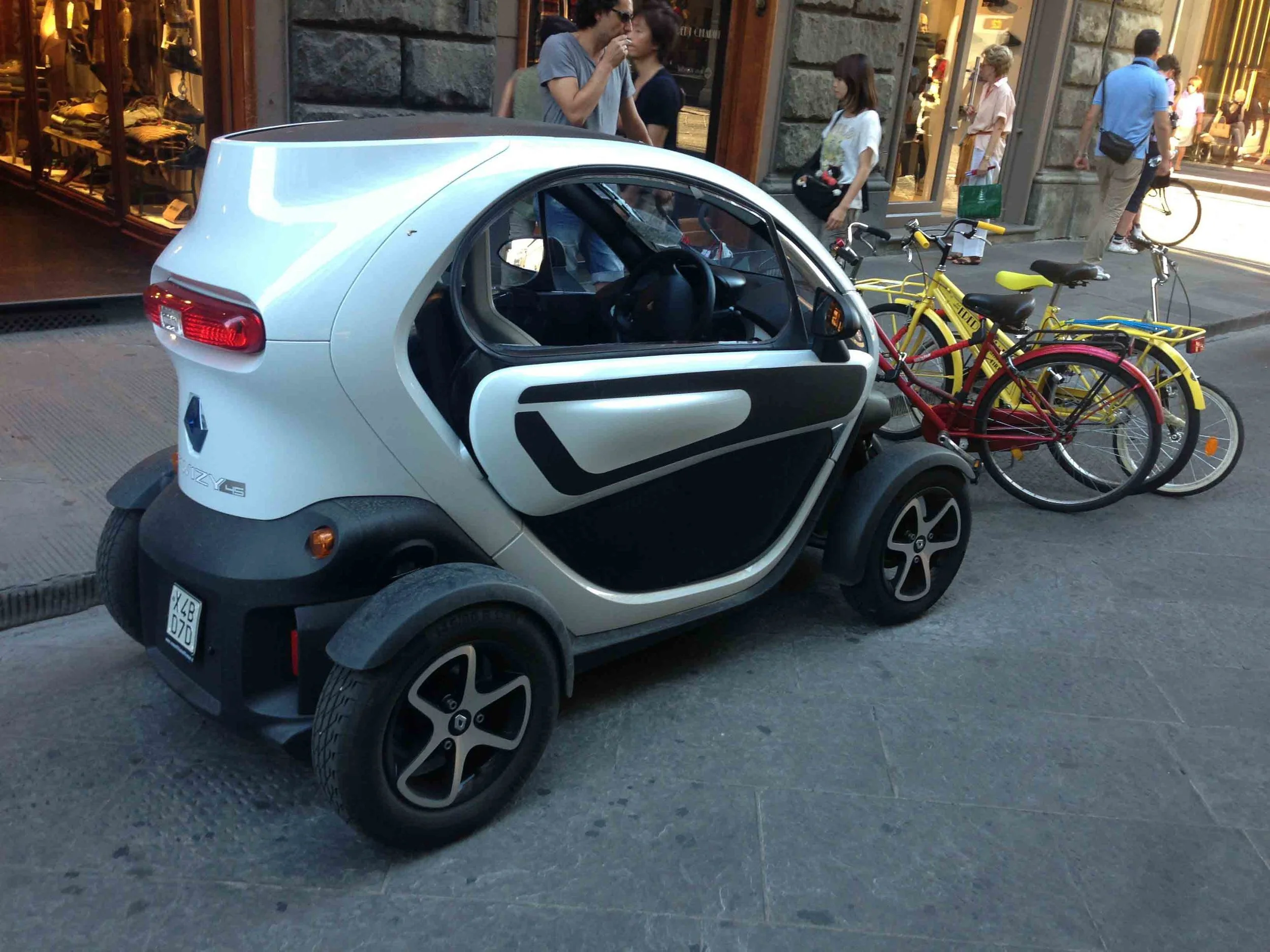 Renault Twizy in Florence, Italy