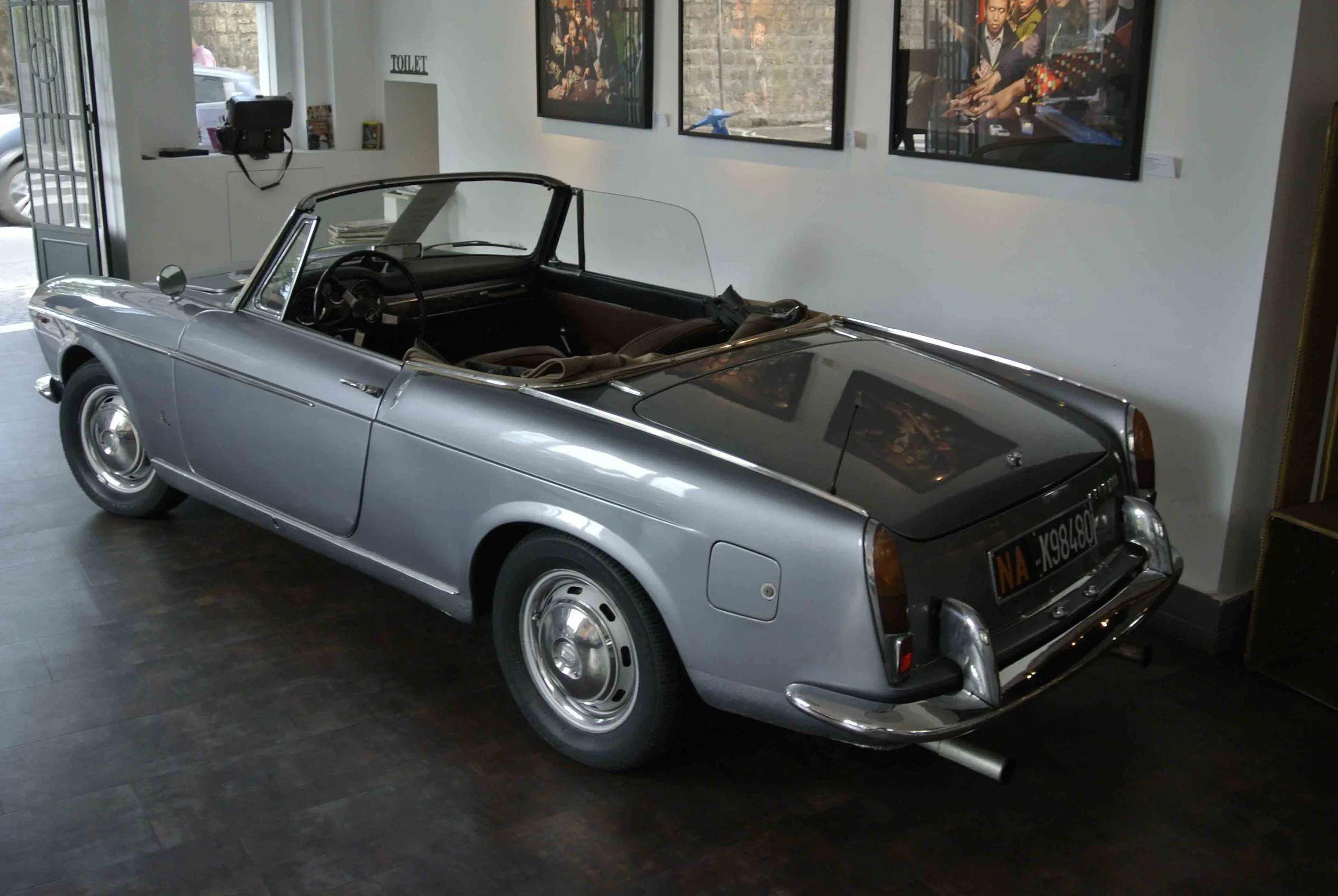 FIAT Spider at "Camera & Cucina," Sorrento, Italy