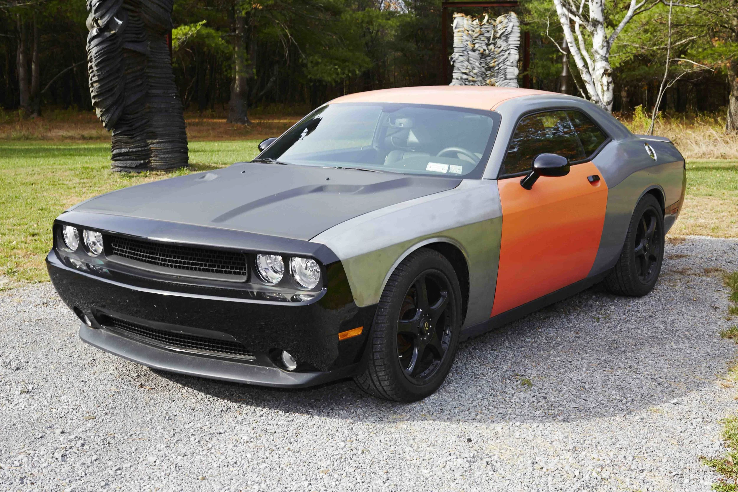 Richard Prince, Vanishing Point (The Artist Cut) (Car), 2012-13; 2012 Dodge Challenger R/T 