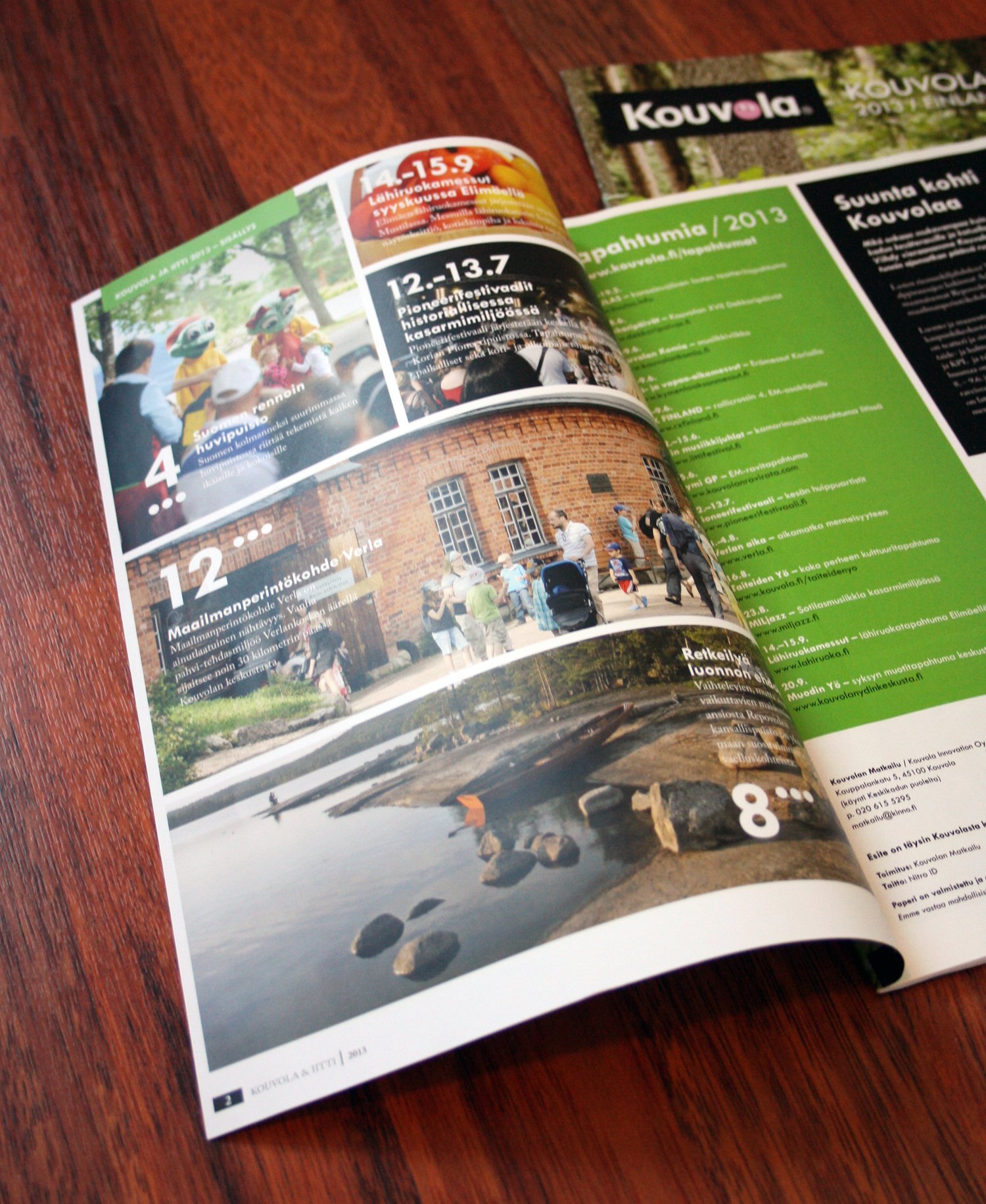 VisitKouvola (2013) Role: Graphic Designer