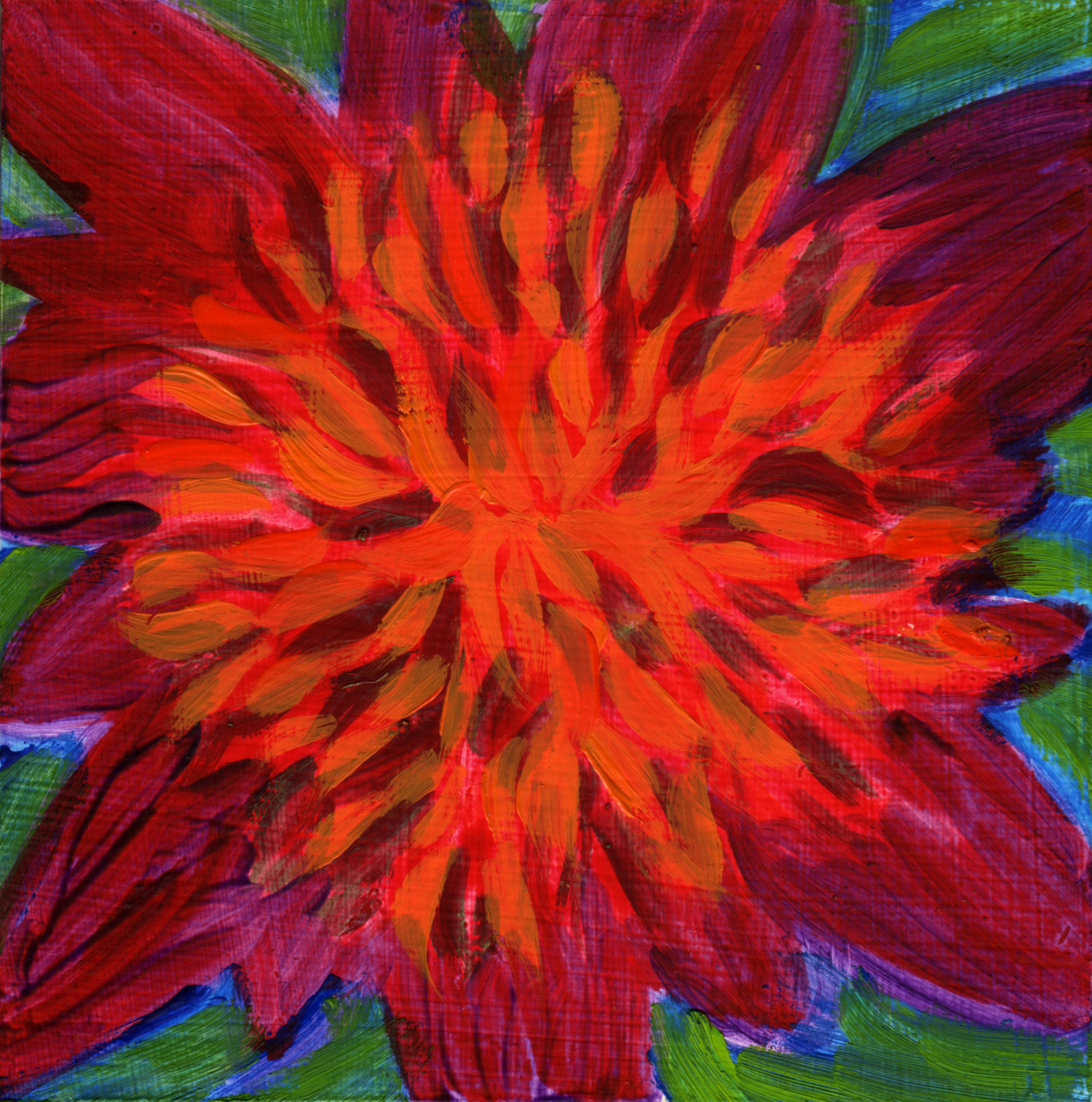 Red Pow Pom