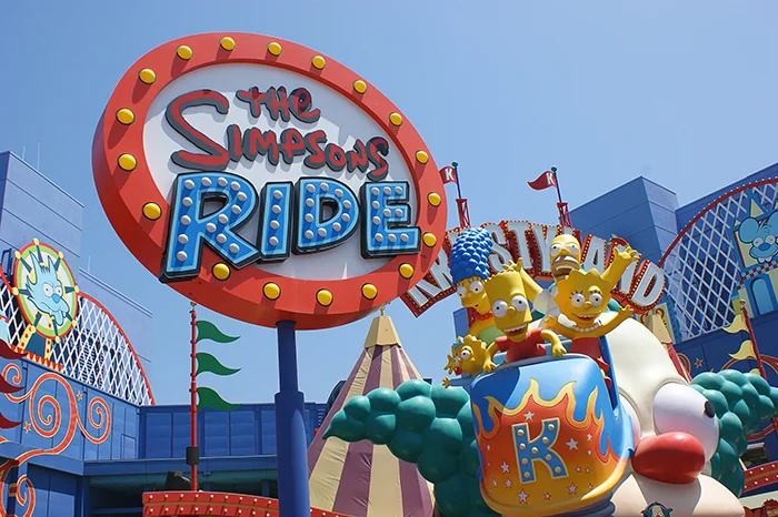 UNIVERSAL STUDIOS - THE SIMPSONS RIDE