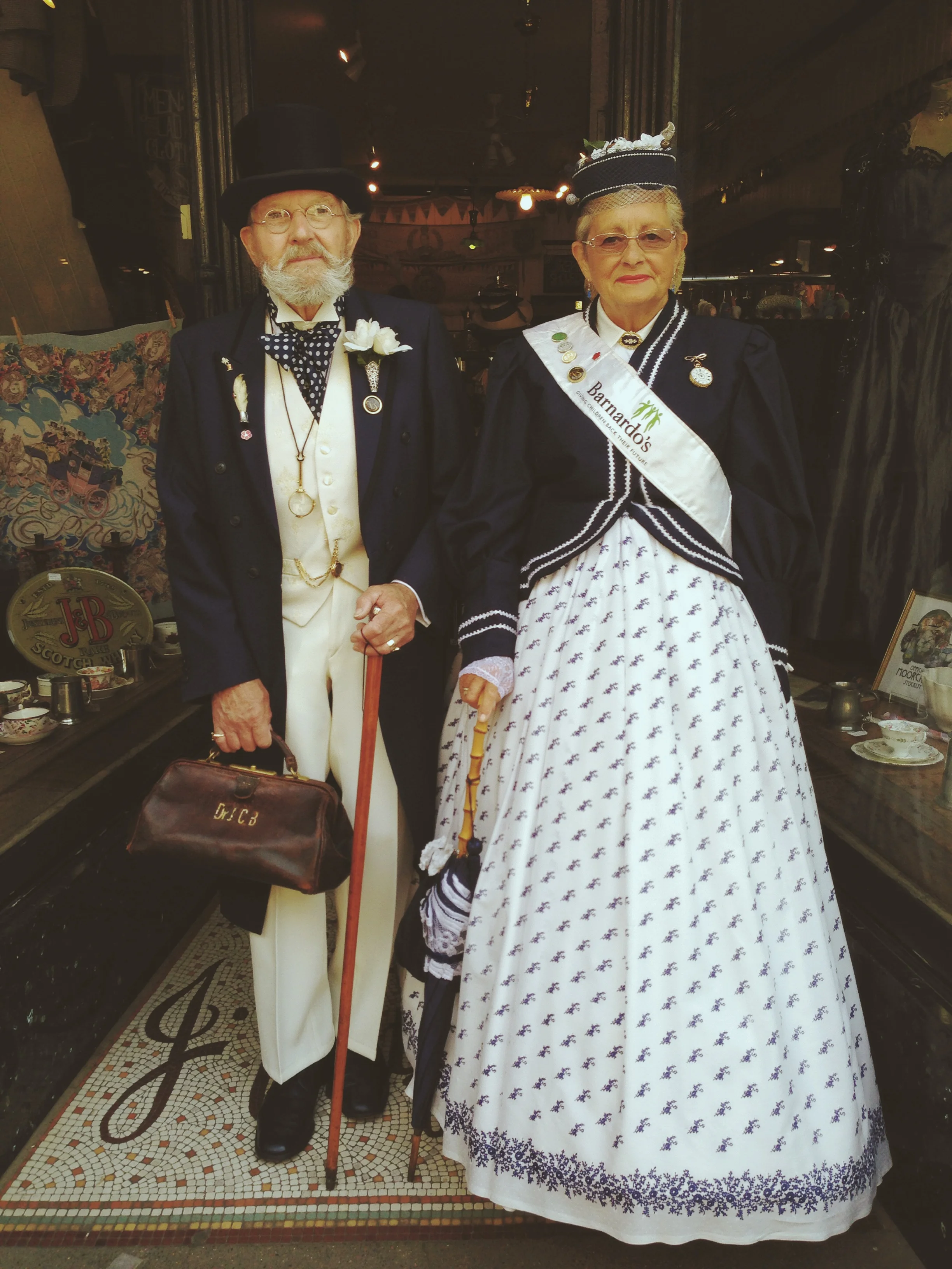 Mrs Eve Luck & Mr Barrie Luck