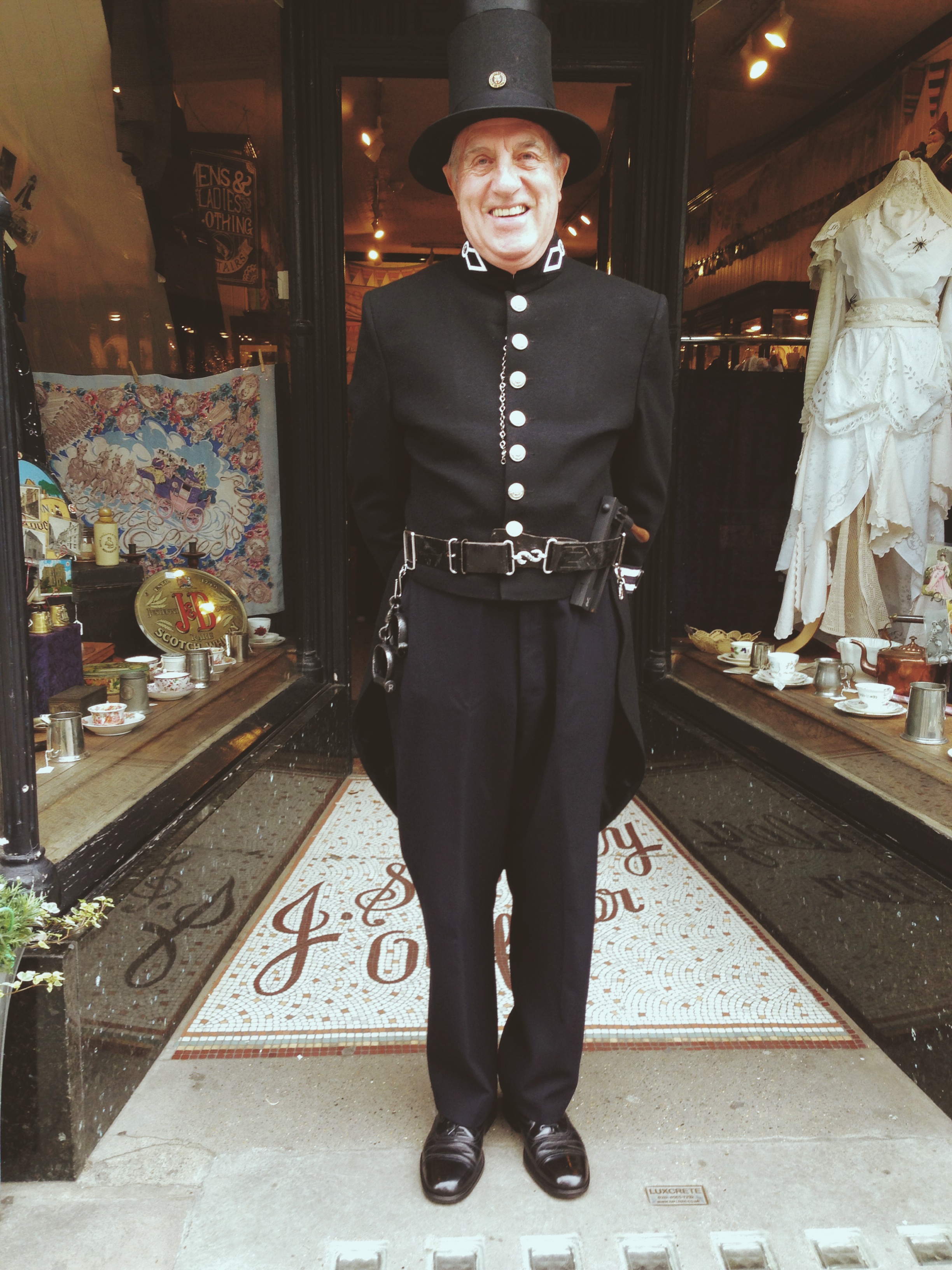 Mr Nicolas Baines as a policeman this time!