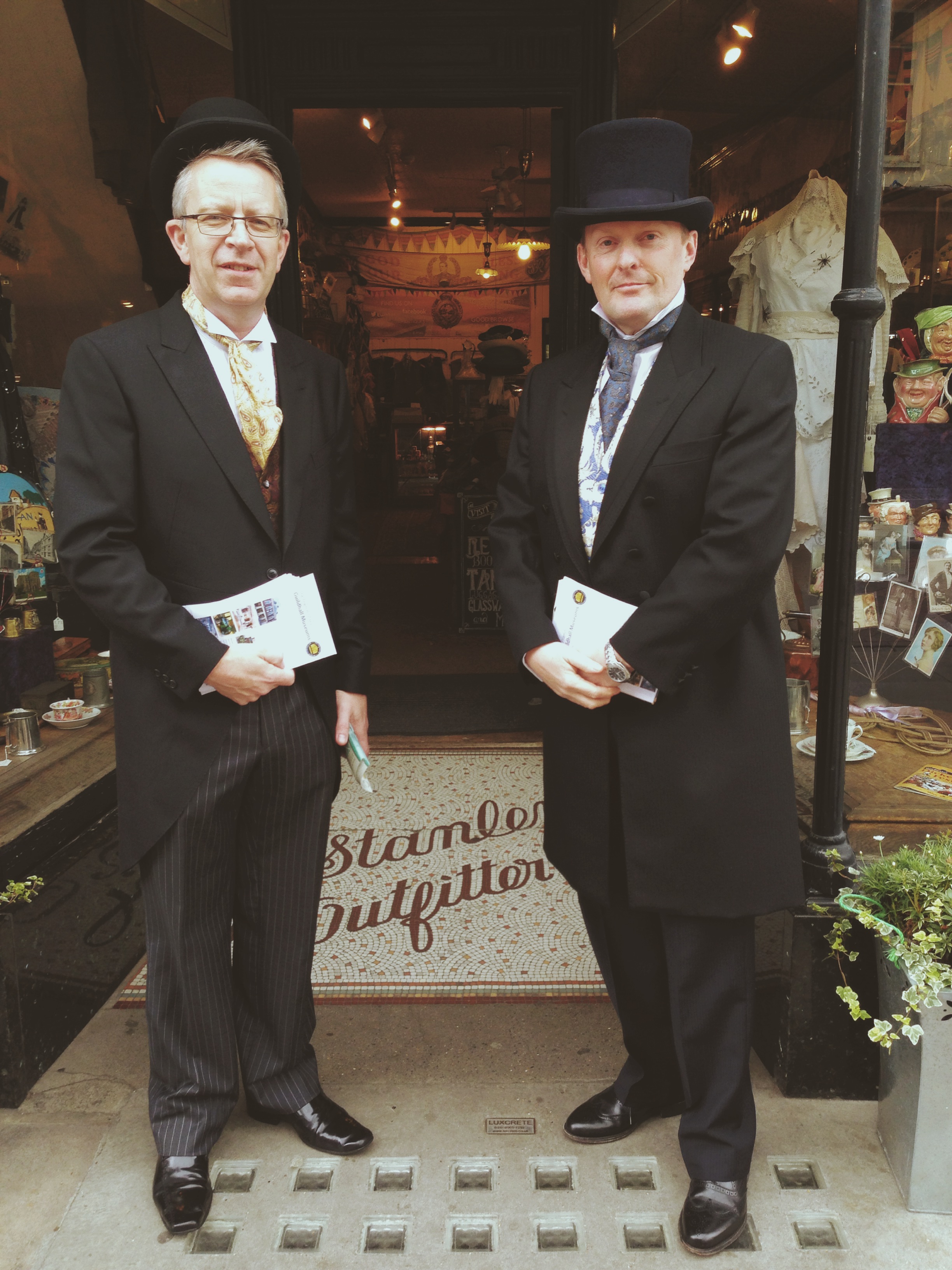 Dapper chaps from the Guildhall Museum!